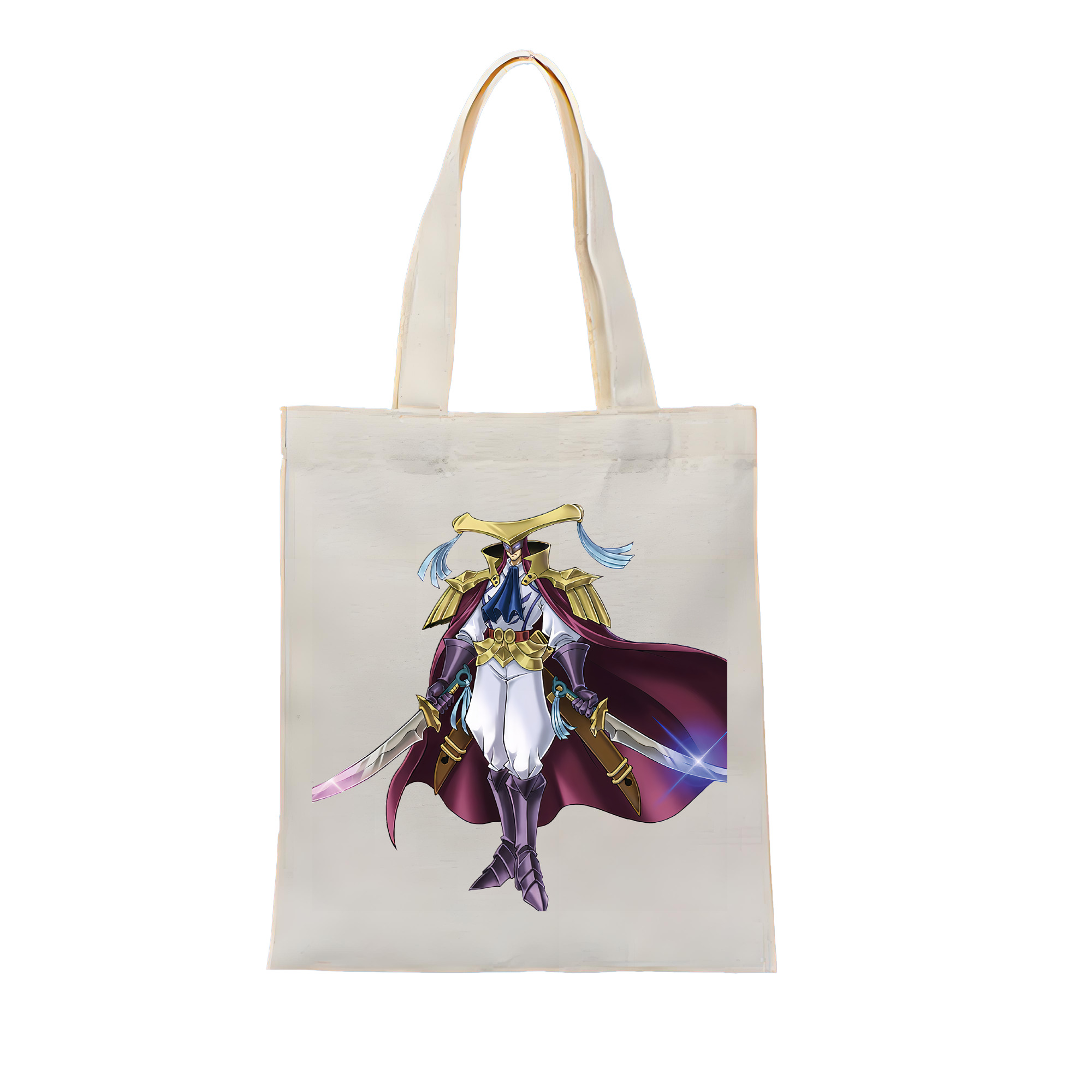 （画像用） 遊☆戯☆王 Yu-Gi-Oh! 縦型キャンバス生地手提げバッグ　トートバッグ