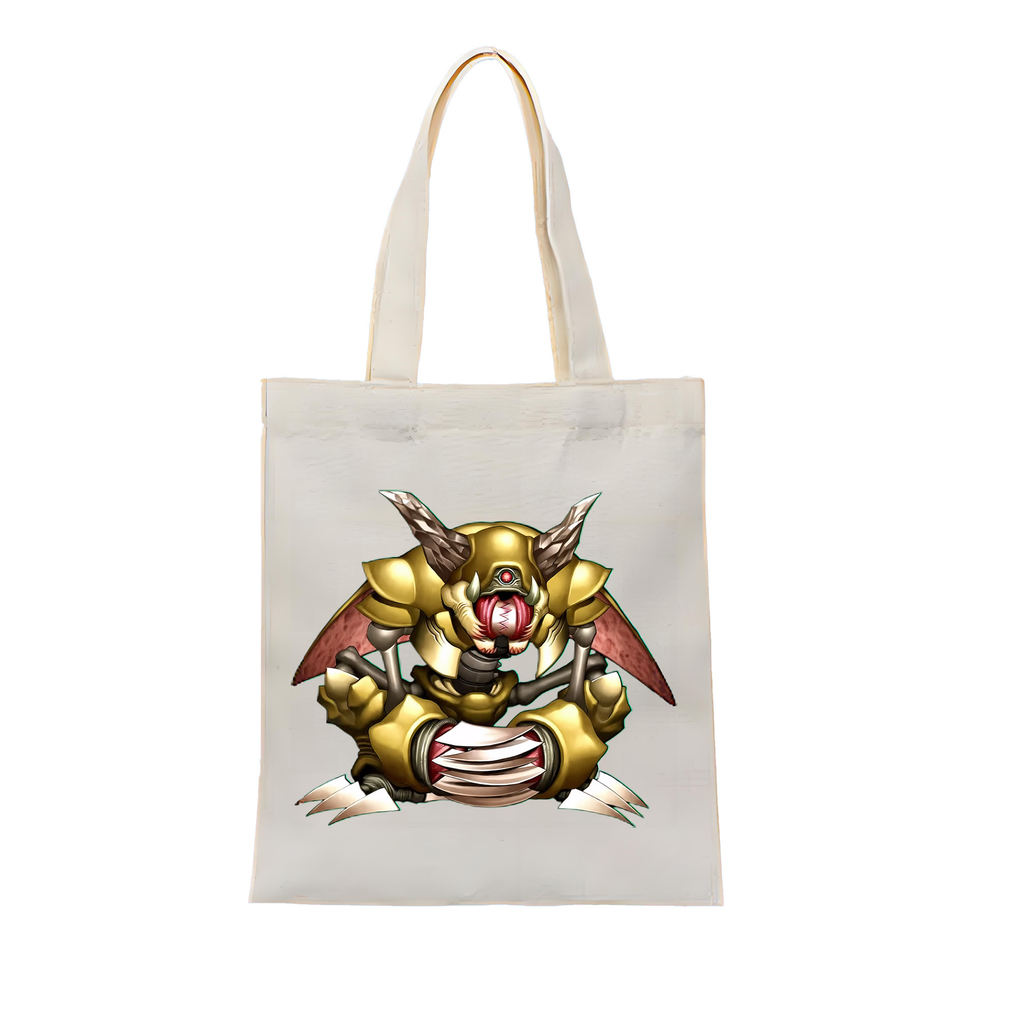 （画像用） 遊☆戯☆王 Yu-Gi-Oh! 縦型キャンバス生地手提げバッグ　トートバッグ