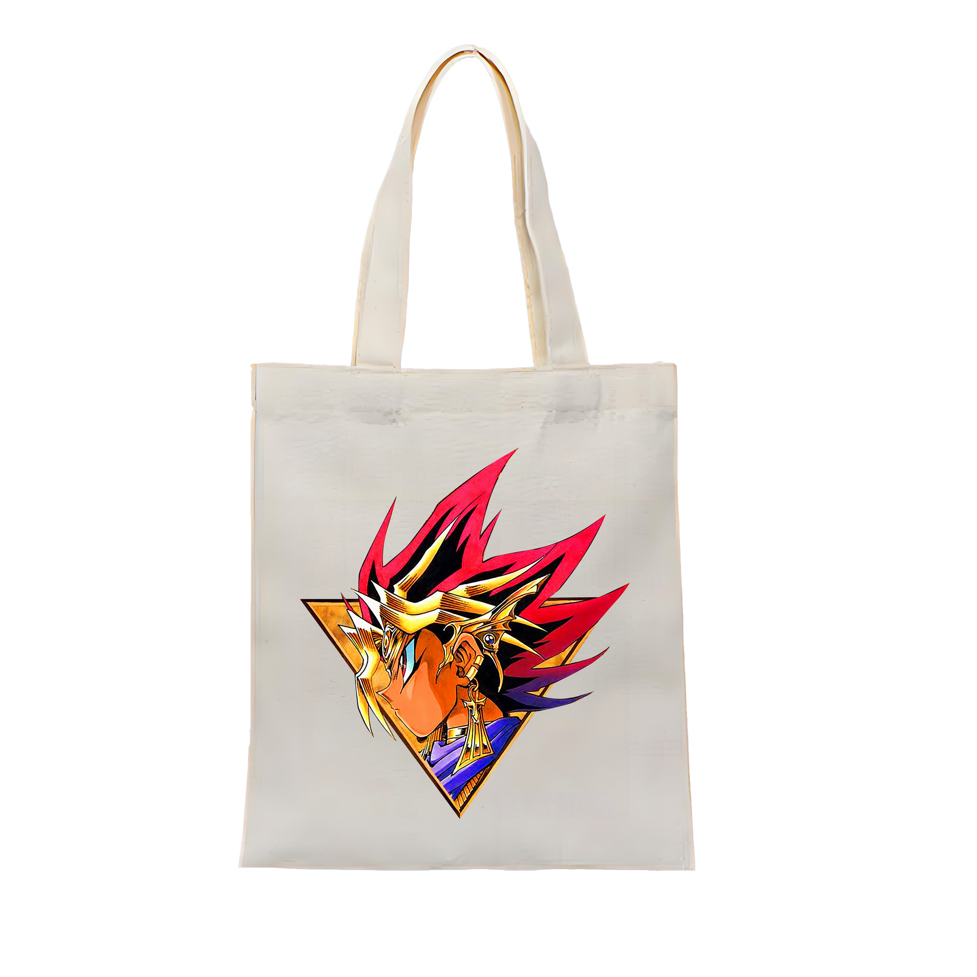 （画像用） 遊☆戯☆王 Yu-Gi-Oh! 縦型キャンバス生地手提げバッグ　トートバッグ