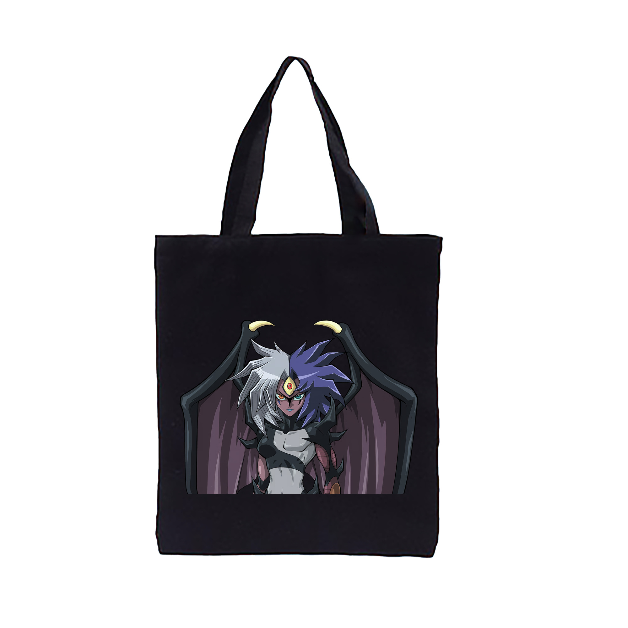 （画像用） 遊☆戯☆王 Yu-Gi-Oh! 縦型キャンバス生地手提げバッグ　トートバッグ