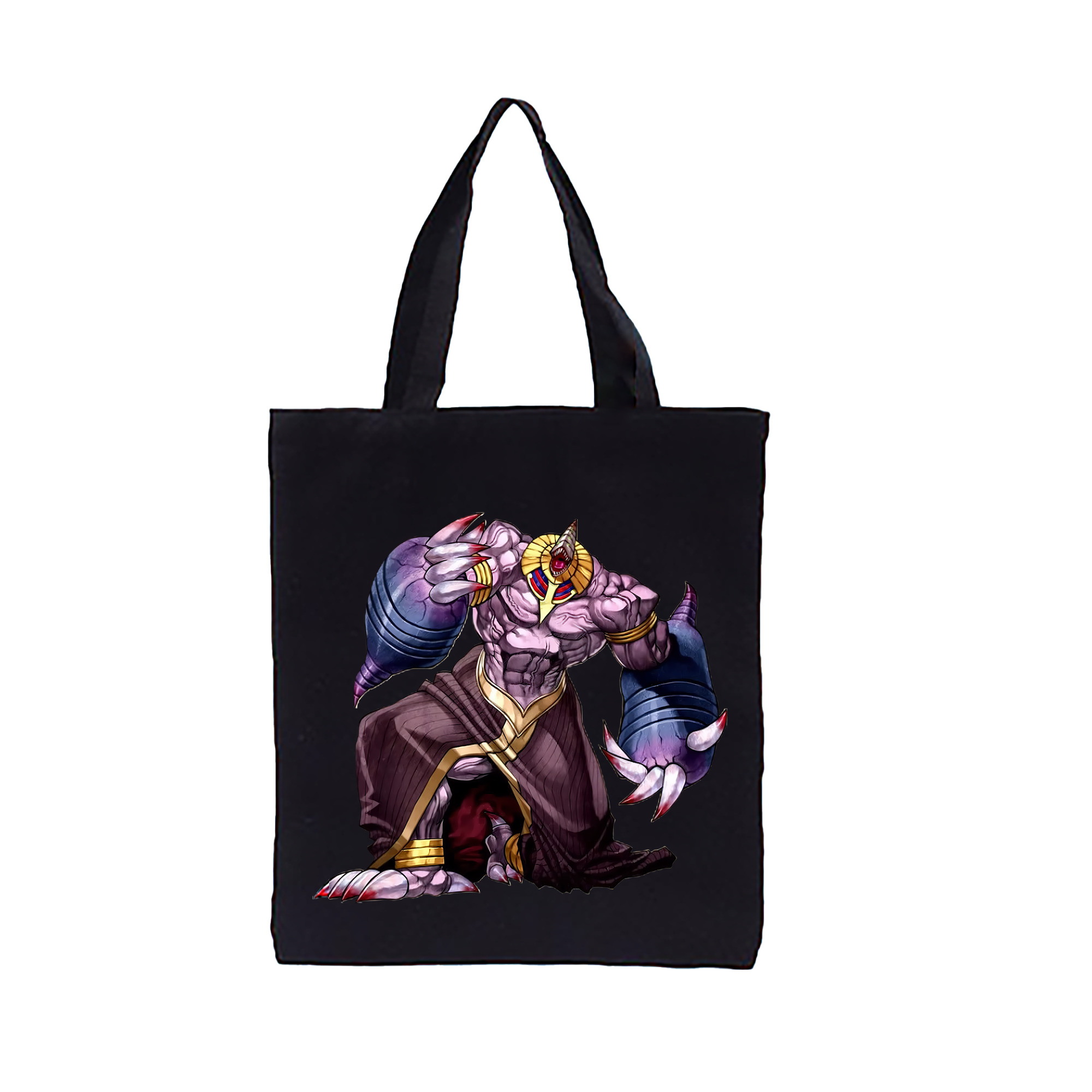 （画像用） 遊☆戯☆王 Yu-Gi-Oh! 縦型キャンバス生地手提げバッグ　トートバッグ