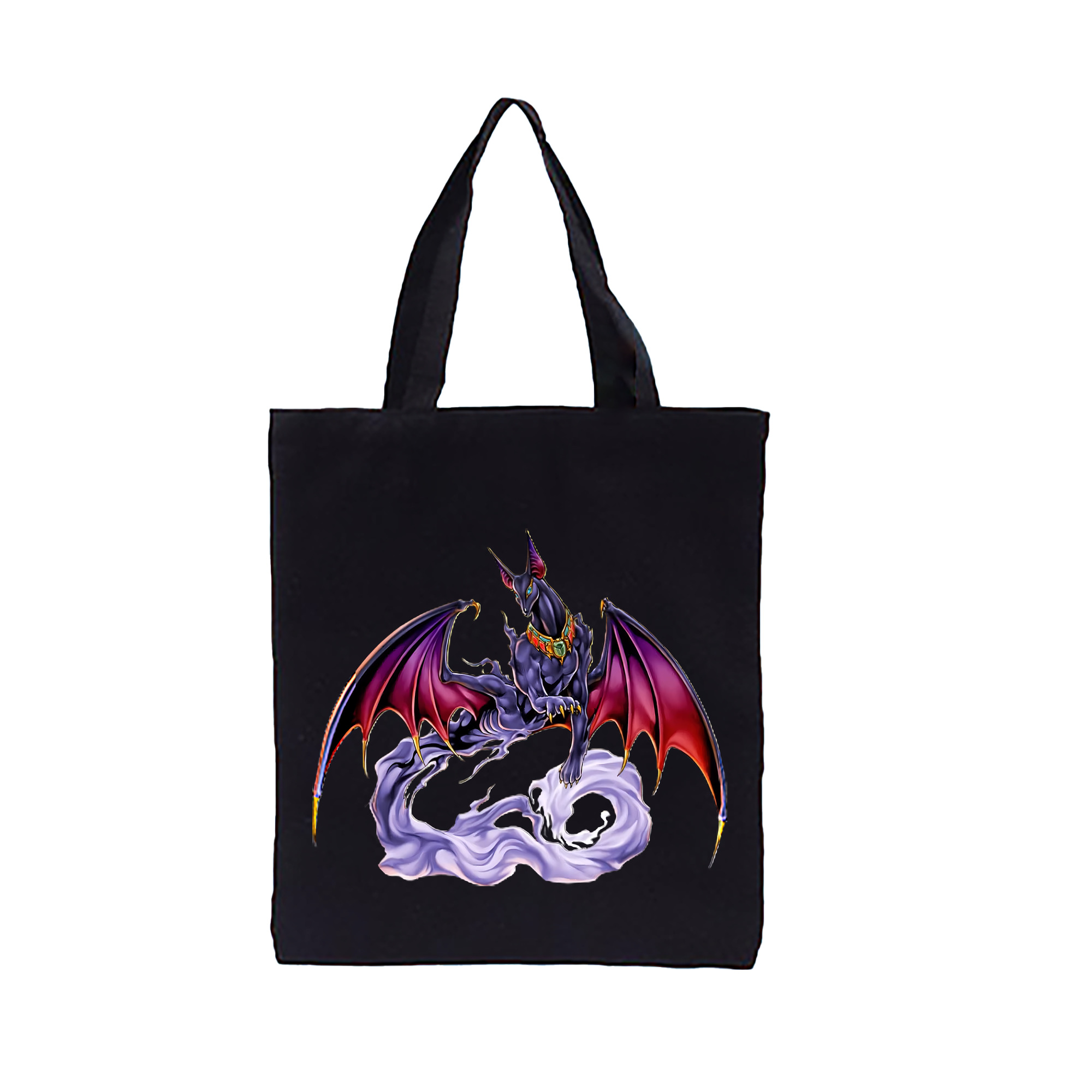 （画像用） 遊☆戯☆王 Yu-Gi-Oh! 縦型キャンバス生地手提げバッグ　トートバッグ