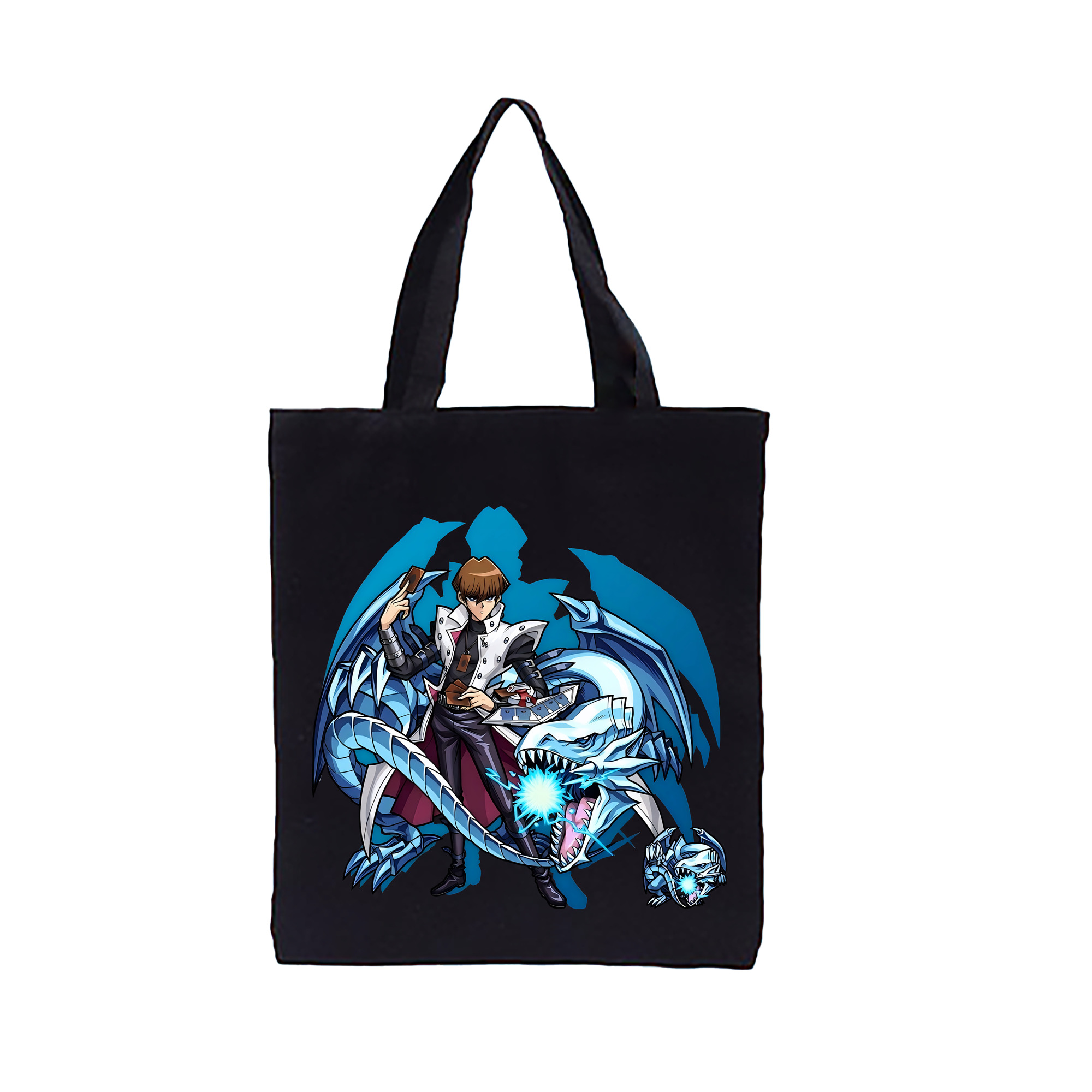 （画像用） 遊☆戯☆王 Yu-Gi-Oh! 縦型キャンバス生地手提げバッグ　トートバッグ