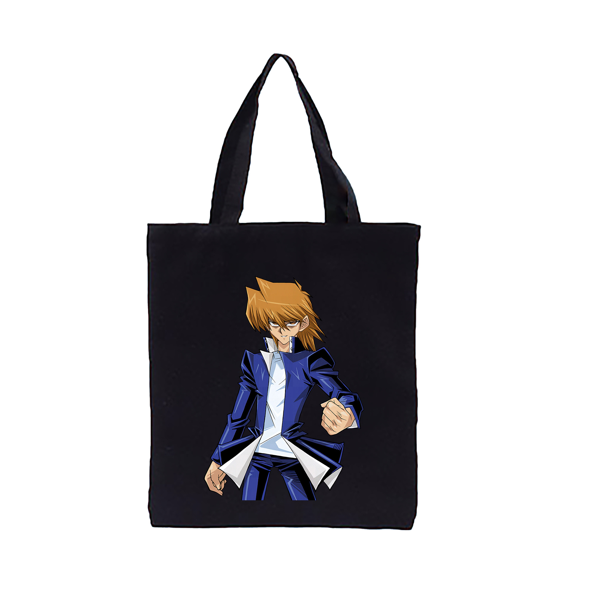 （画像用） 遊☆戯☆王 Yu-Gi-Oh! 縦型キャンバス生地手提げバッグ　トートバッグ