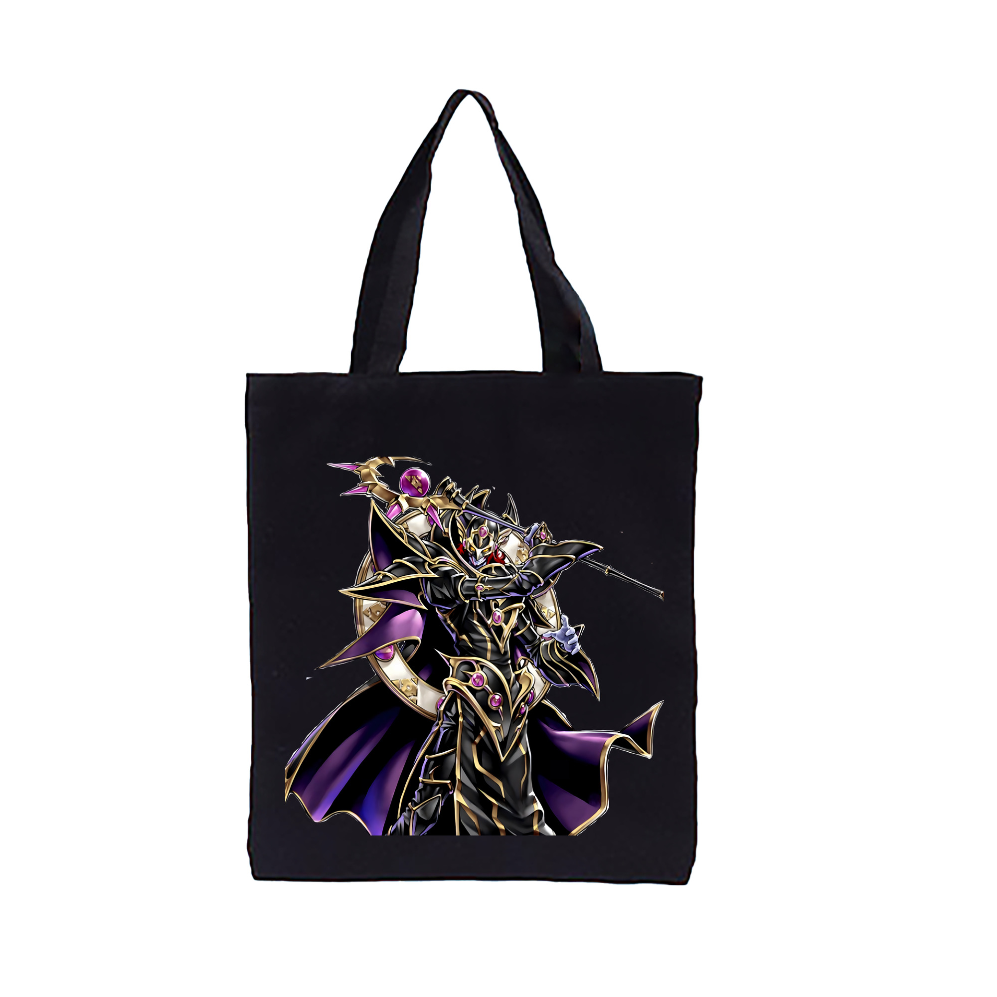 （画像用） 遊☆戯☆王 Yu-Gi-Oh! 縦型キャンバス生地手提げバッグ　トートバッグ