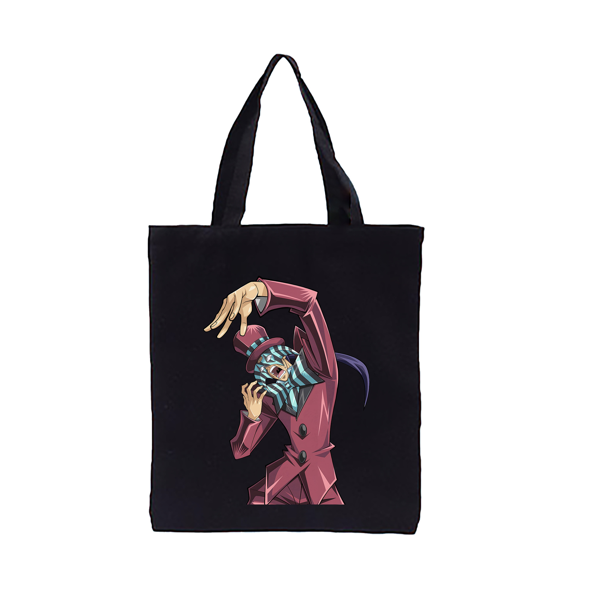 （画像用） 遊☆戯☆王 Yu-Gi-Oh! 縦型キャンバス生地手提げバッグ　トートバッグ