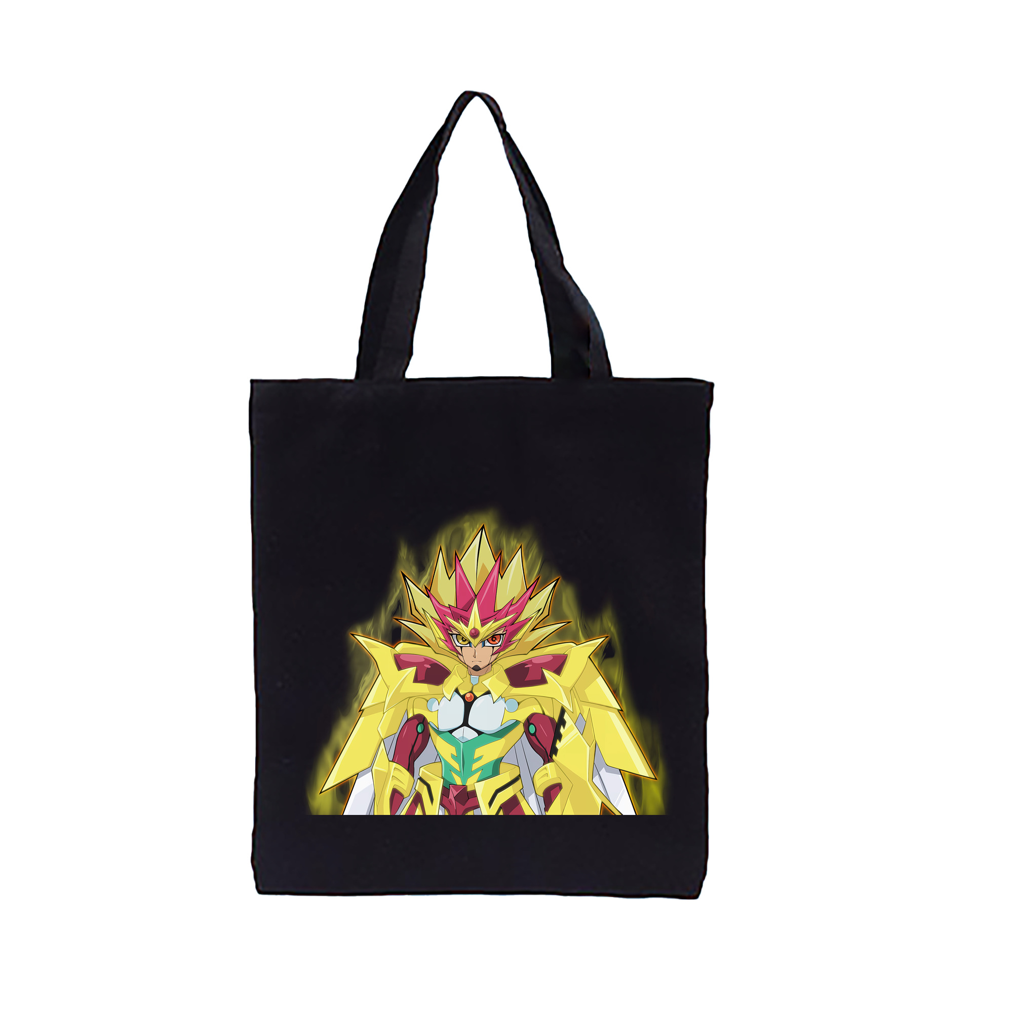 （画像用） 遊☆戯☆王 Yu-Gi-Oh! 縦型キャンバス生地手提げバッグ　トートバッグ