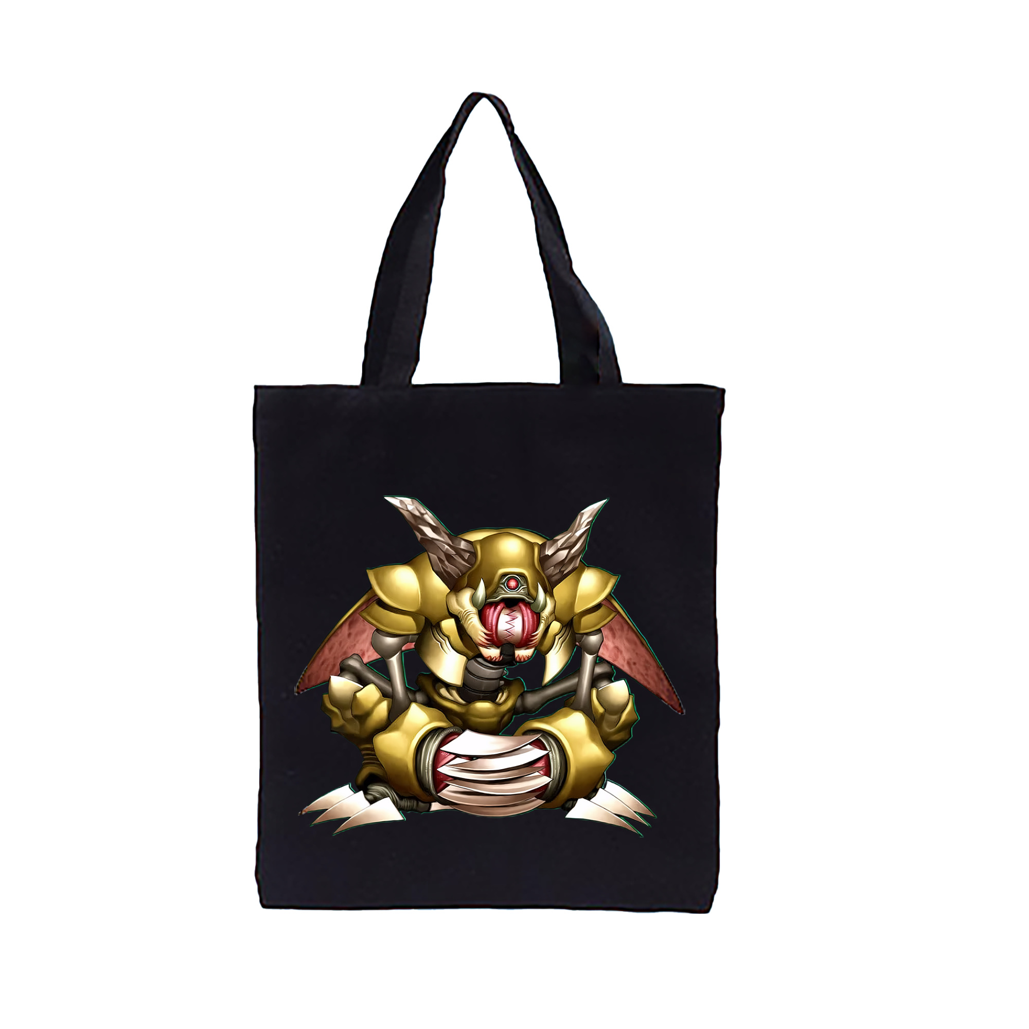 （画像用） 遊☆戯☆王 Yu-Gi-Oh! 縦型キャンバス生地手提げバッグ　トートバッグ