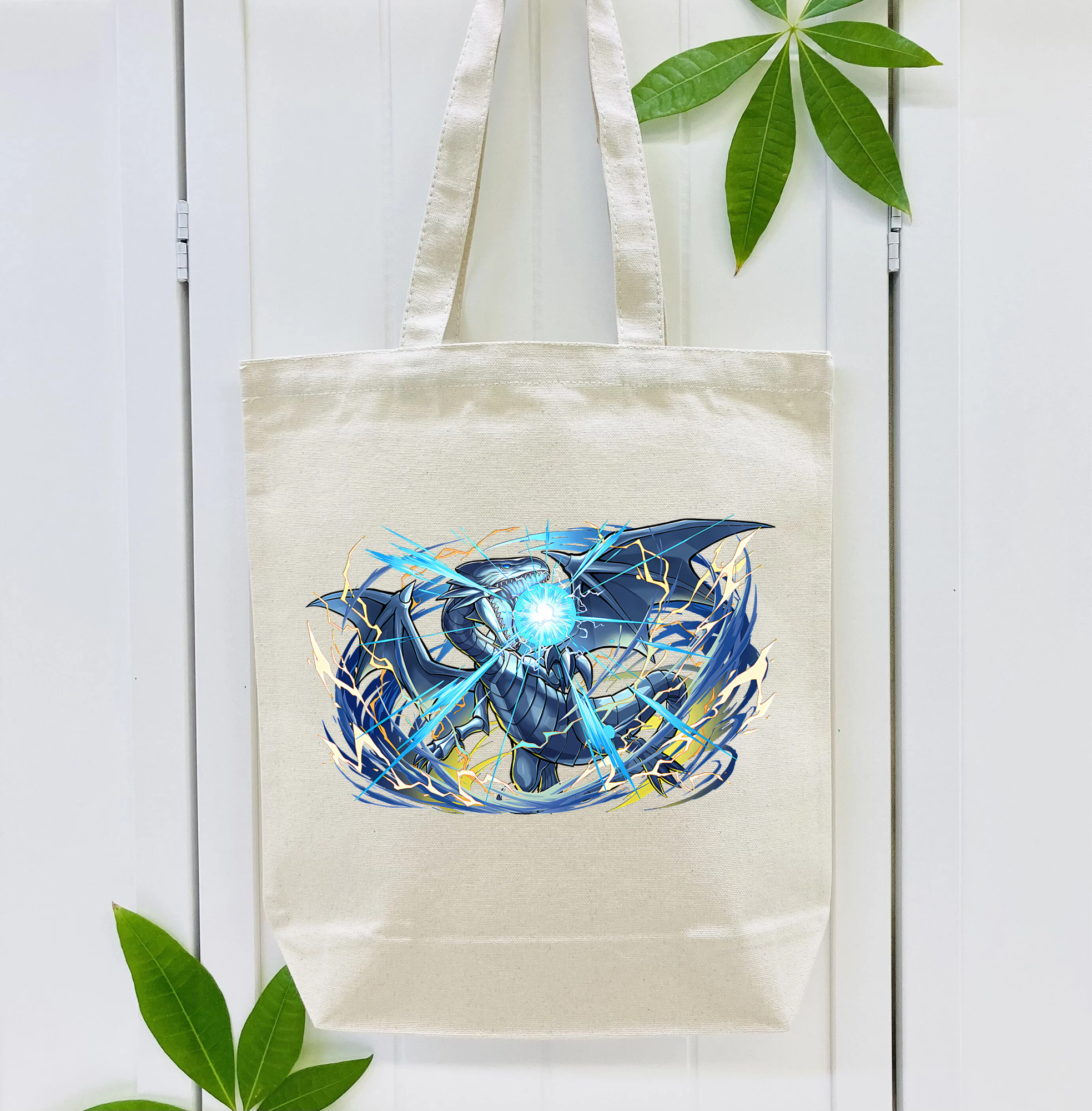 遊☆戯☆王 Yu-Gi-Oh! 縦型キャンバス生地手提げバッグ　トートバッグ