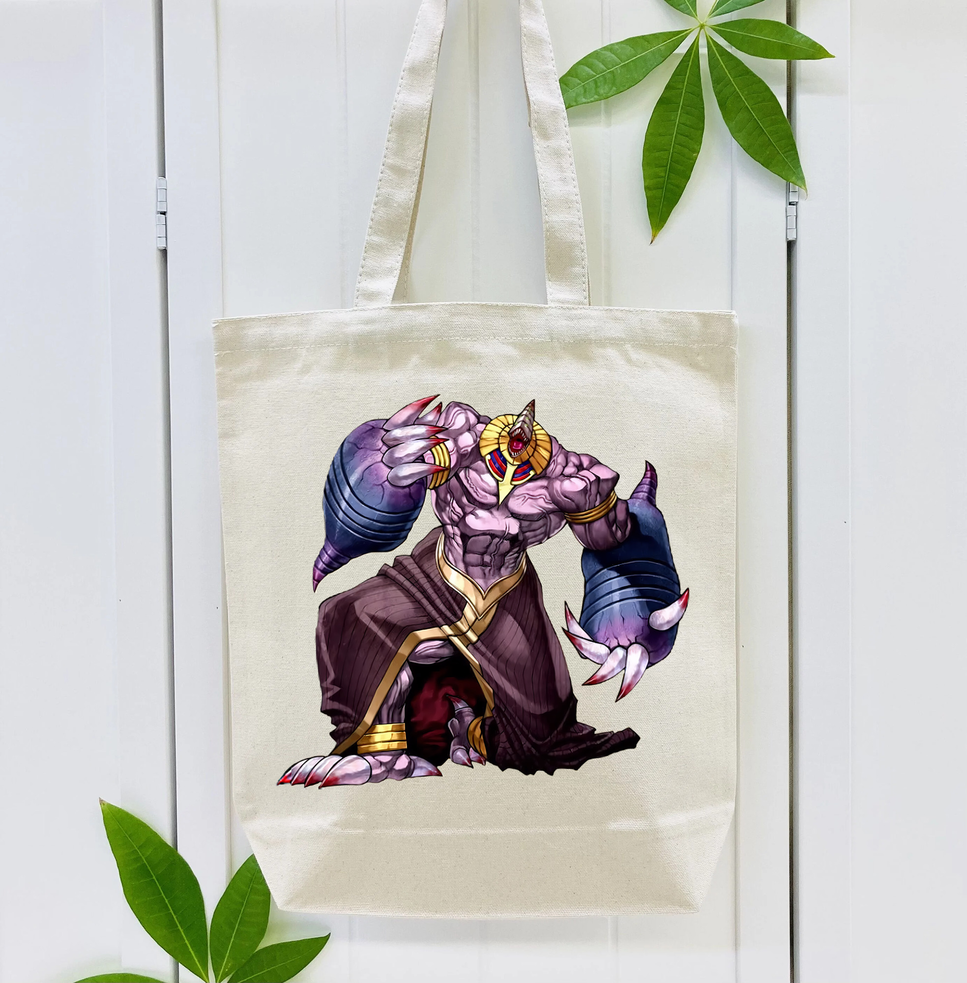遊☆戯☆王 Yu-Gi-Oh! 縦型キャンバス生地手提げバッグ　トートバッグ