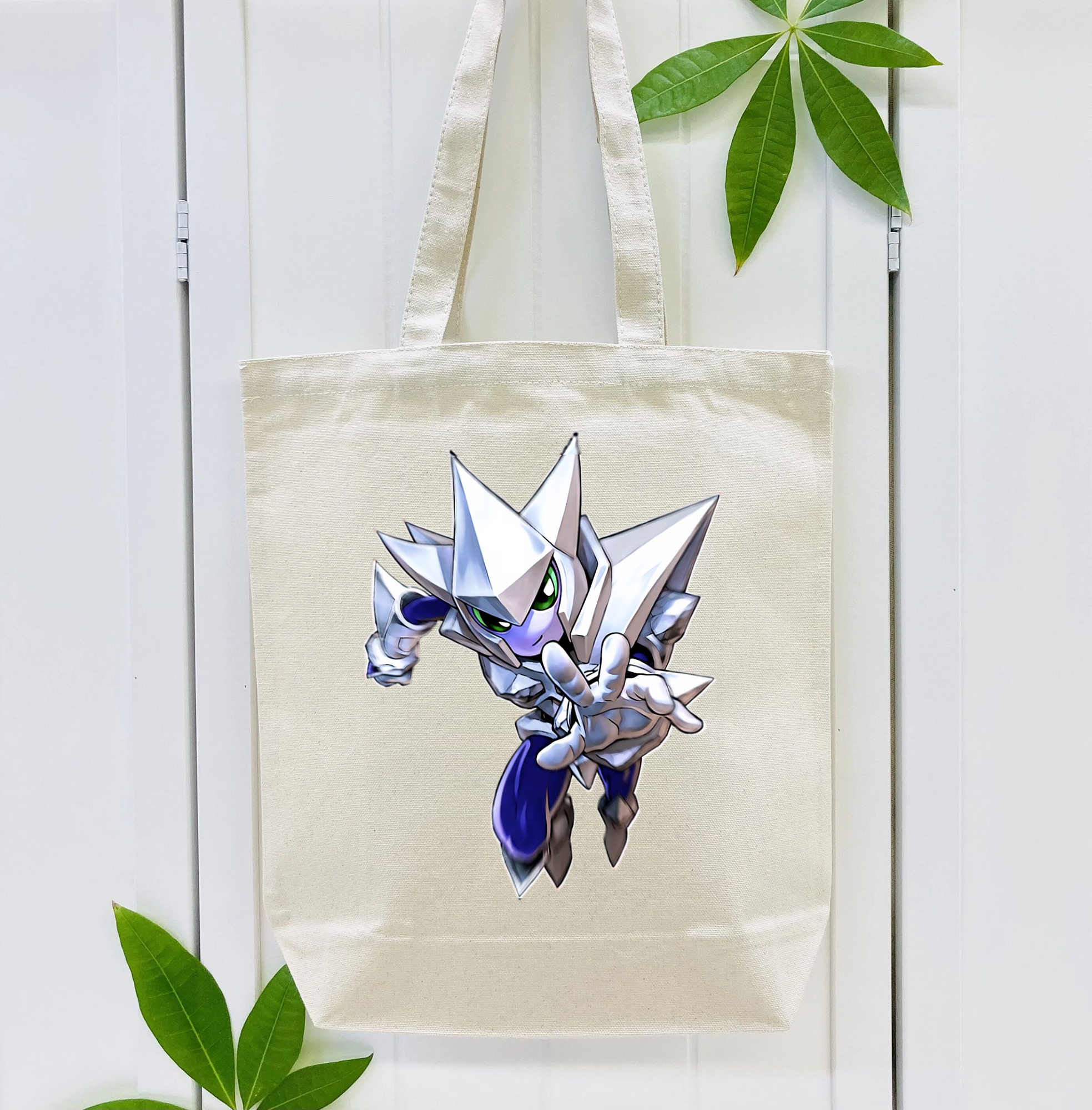 遊☆戯☆王 Yu-Gi-Oh! 縦型キャンバス生地手提げバッグ　トートバッグ
