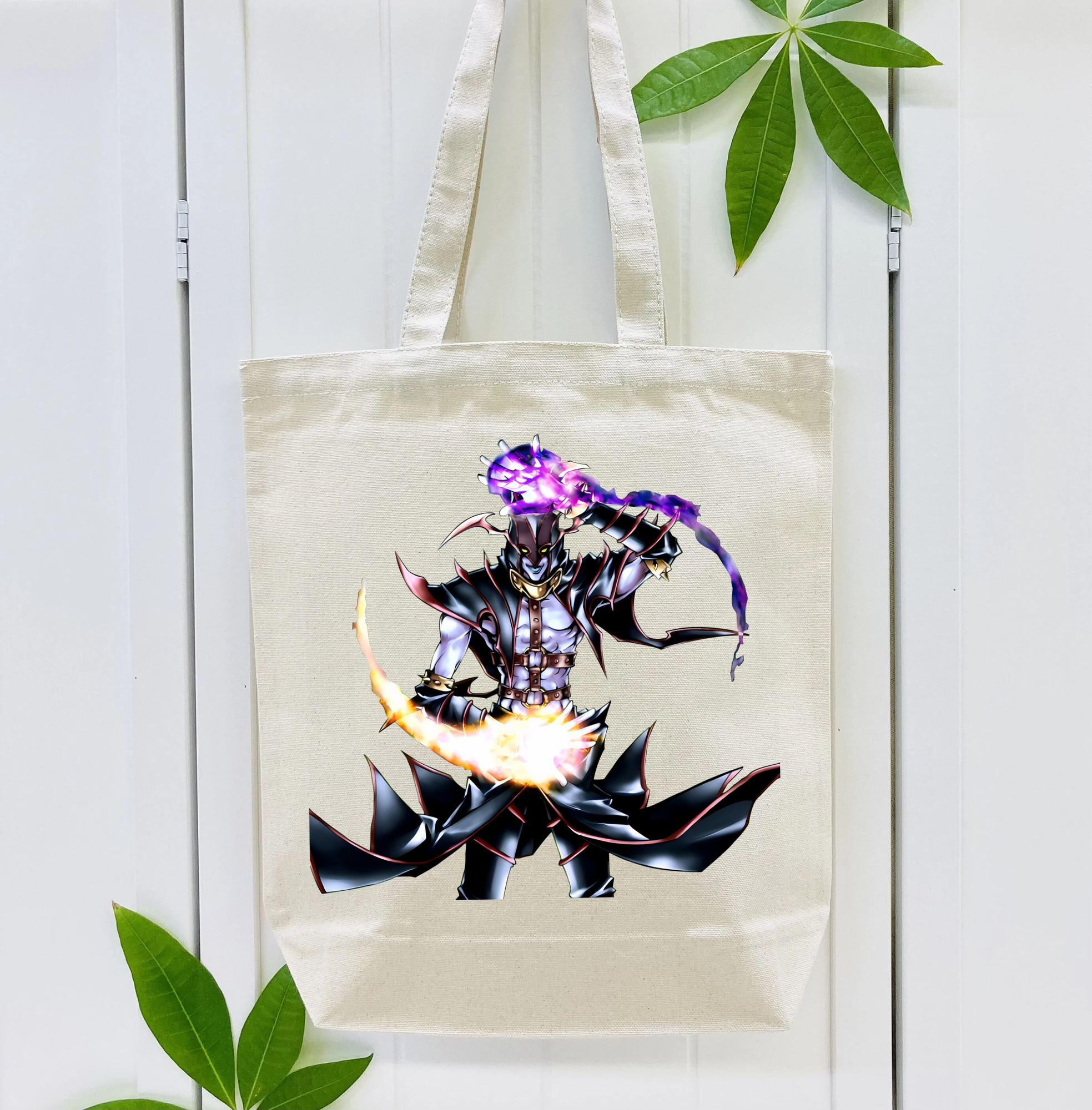 遊☆戯☆王 Yu-Gi-Oh! 縦型キャンバス生地手提げバッグ　トートバッグ