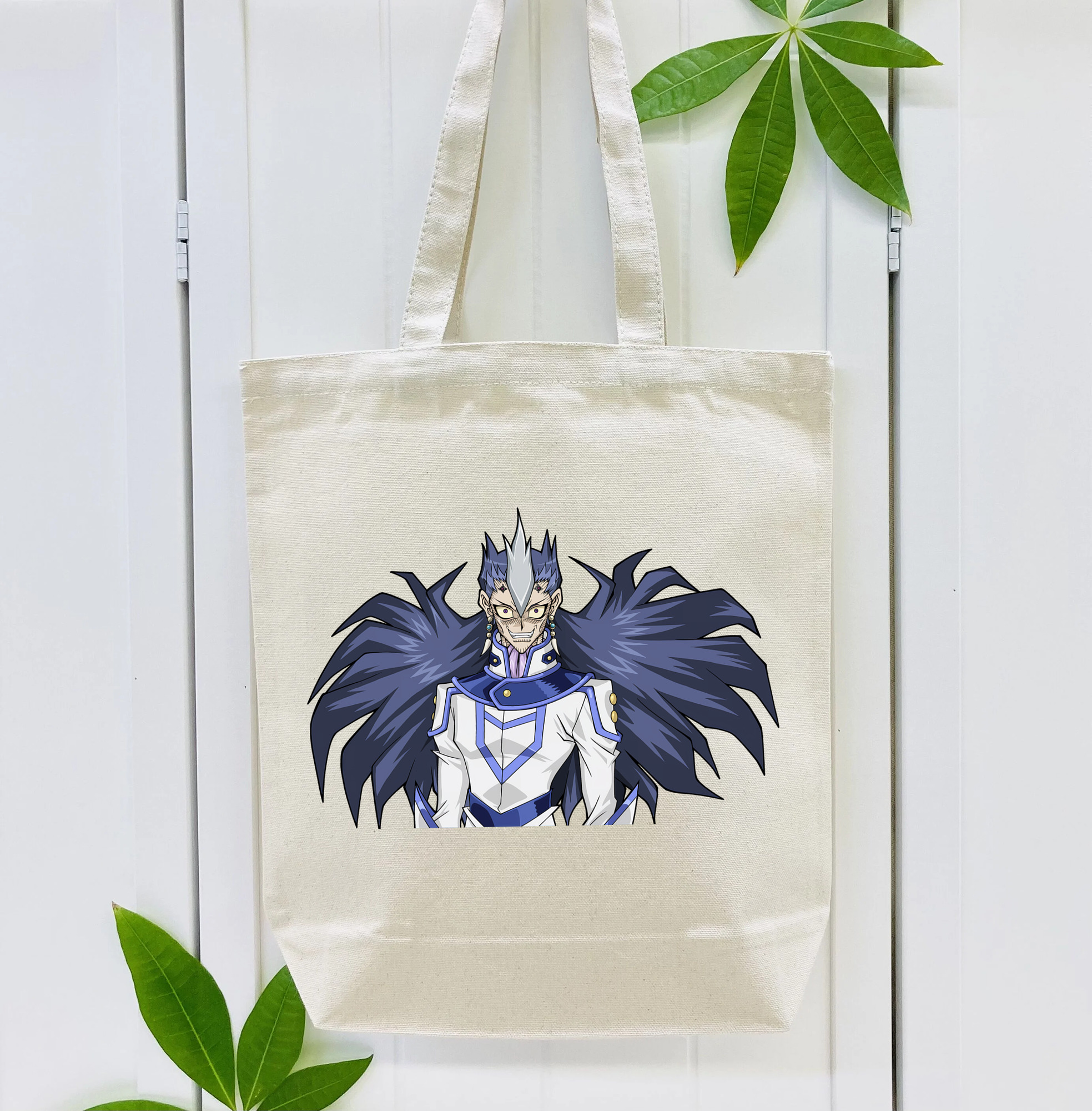 遊☆戯☆王 Yu-Gi-Oh! 縦型キャンバス生地手提げバッグ　トートバッグ