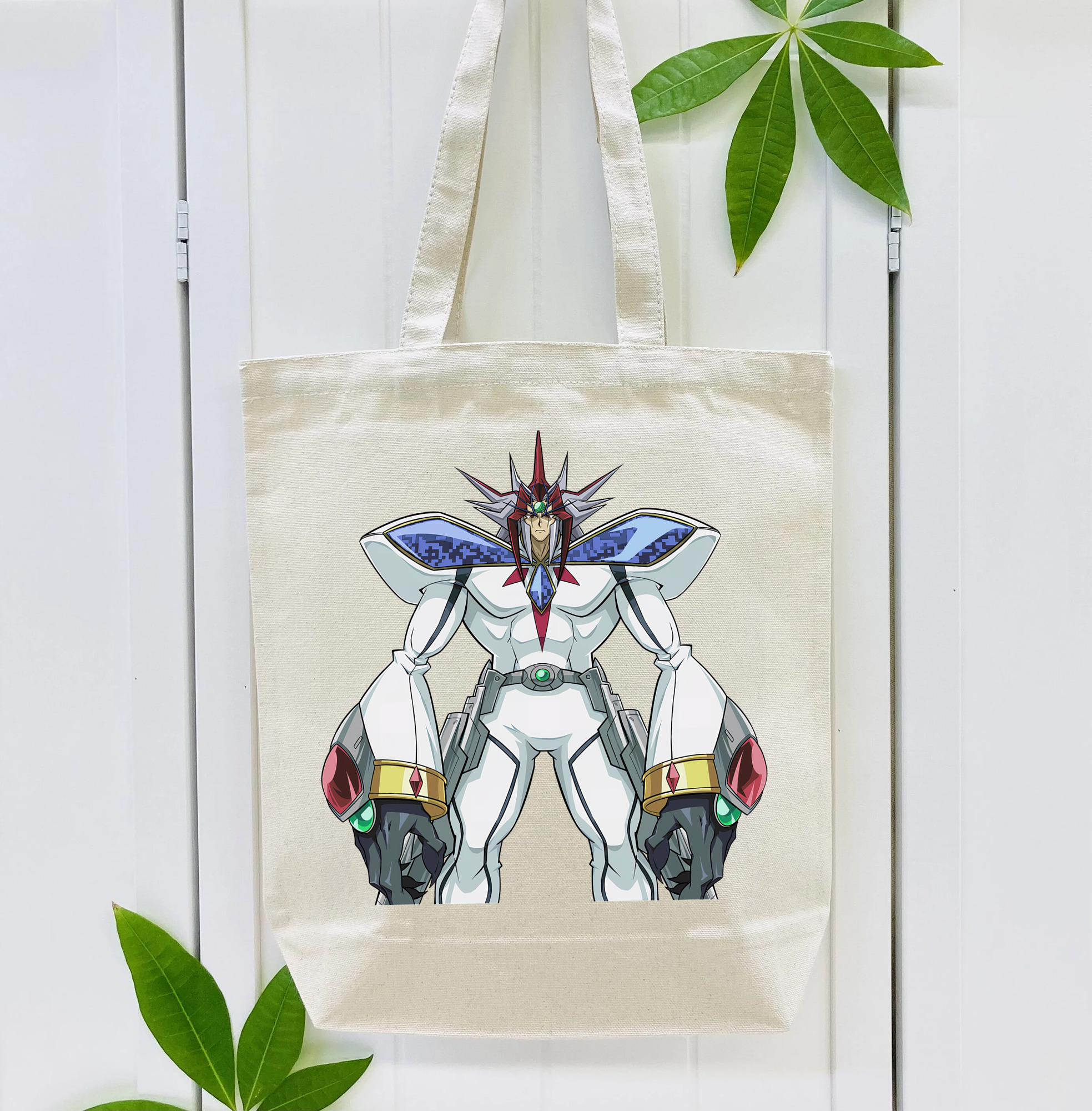 遊☆戯☆王 Yu-Gi-Oh! 縦型キャンバス生地手提げバッグ　トートバッグ