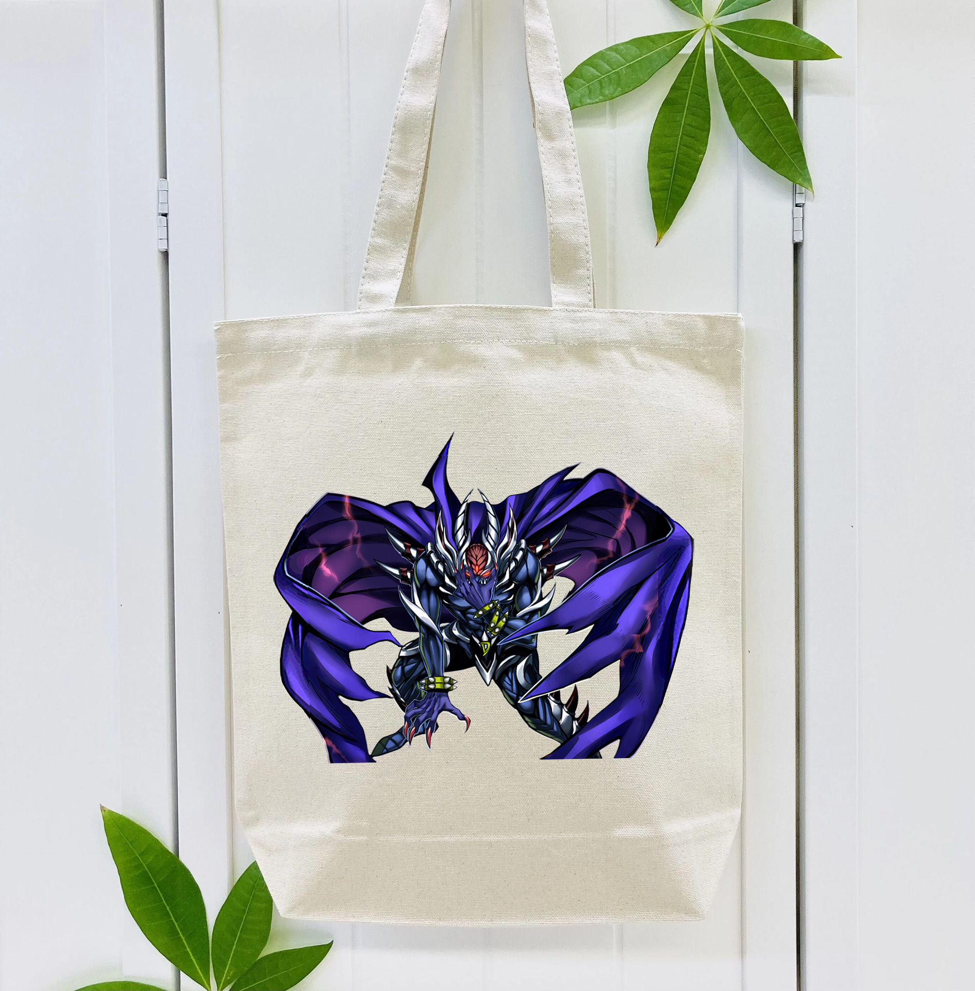 遊☆戯☆王 Yu-Gi-Oh! 縦型キャンバス生地手提げバッグ　トートバッグ