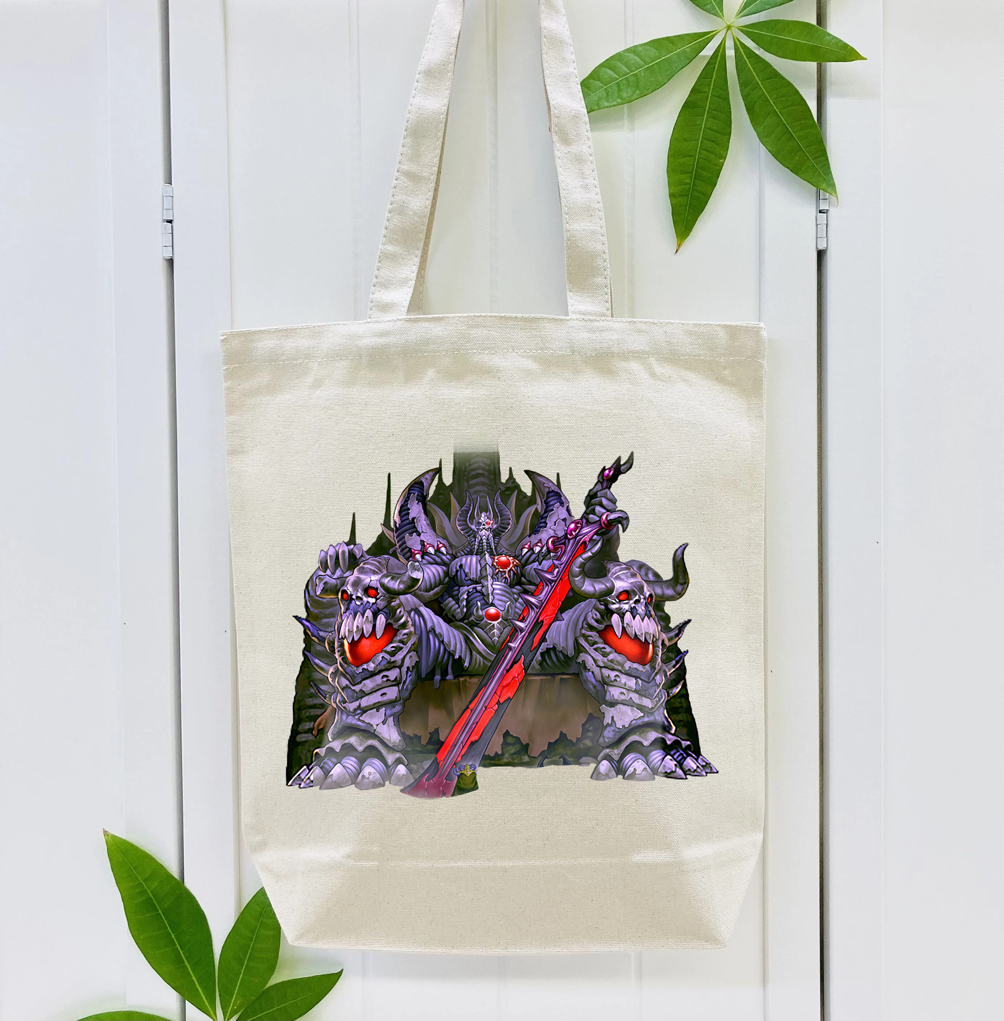 遊☆戯☆王 Yu-Gi-Oh! 縦型キャンバス生地手提げバッグ　トートバッグ