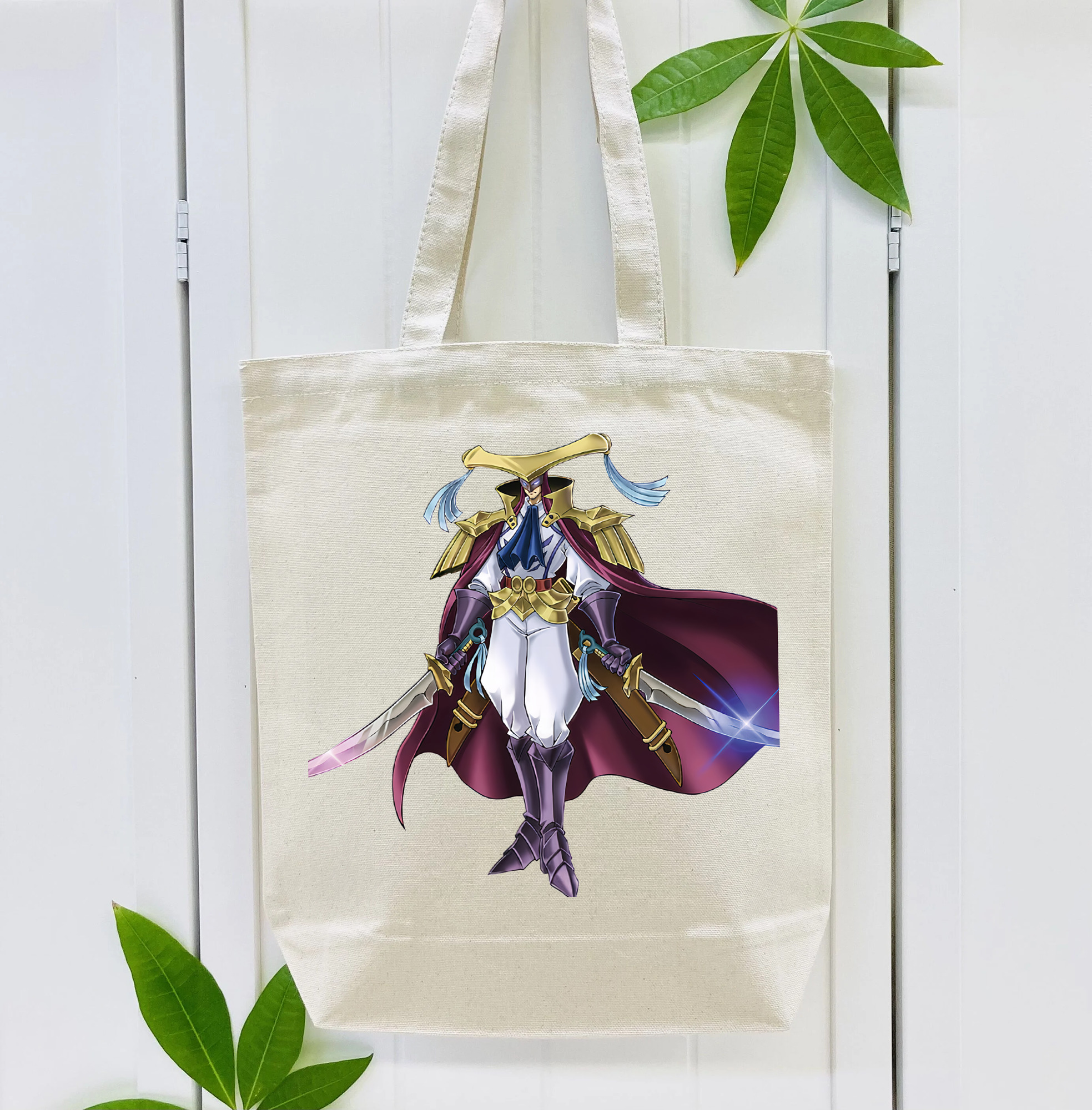 遊☆戯☆王 Yu-Gi-Oh! 縦型キャンバス生地手提げバッグ　トートバッグ