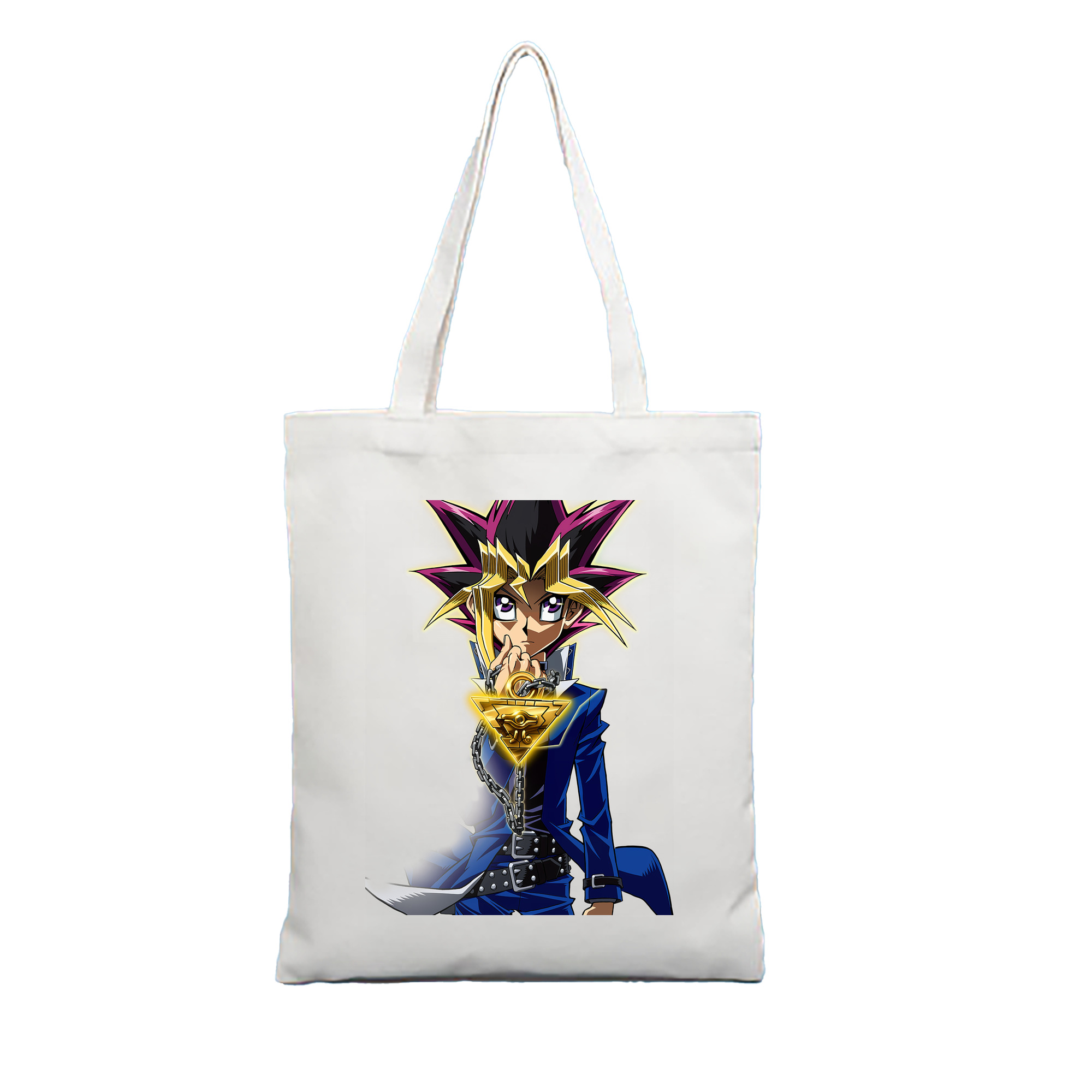 （画像用） 遊☆戯☆王 Yu-Gi-Oh! 縦型キャンバス生地手提げバッグ　トートバッグ