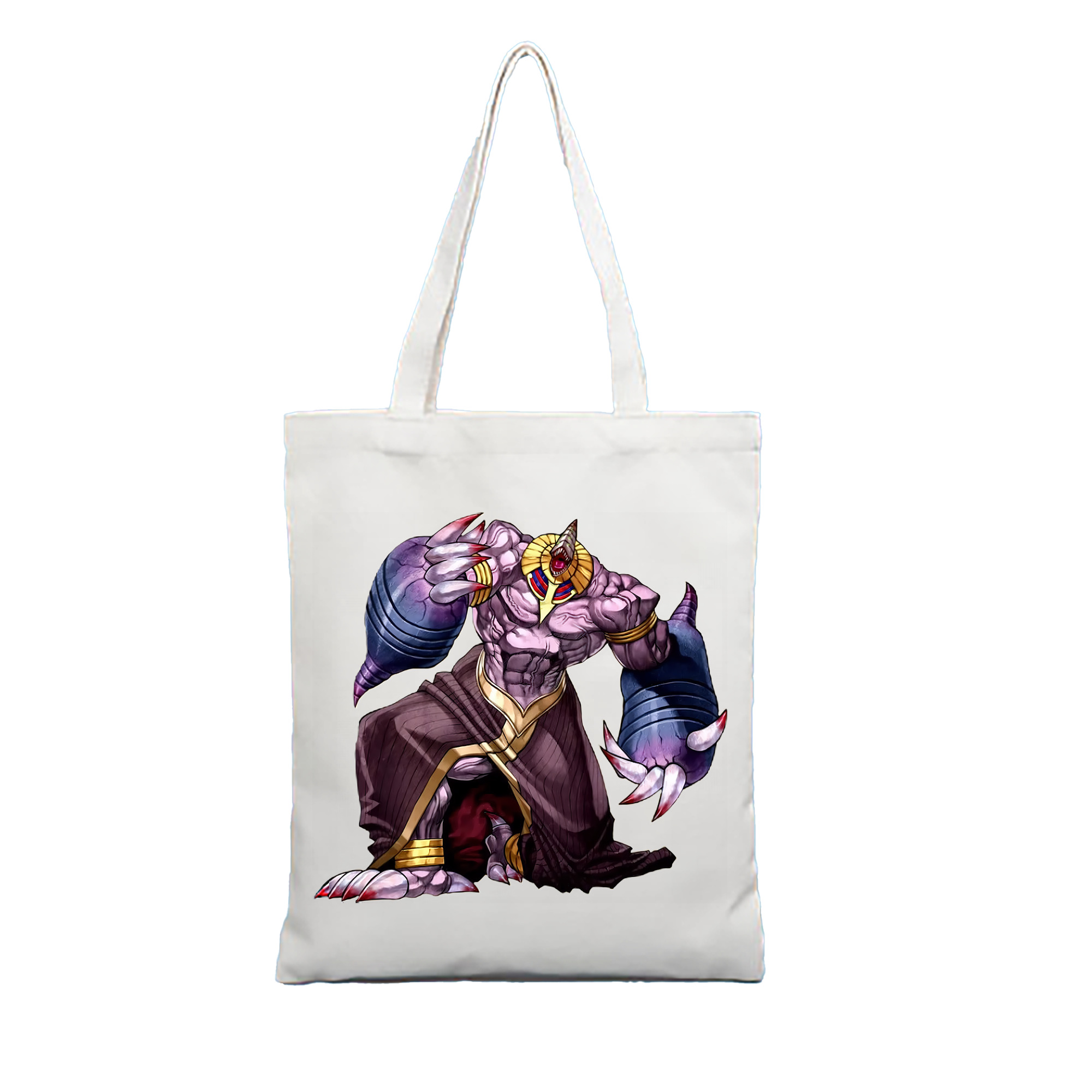 （画像用） 遊☆戯☆王 Yu-Gi-Oh! 縦型キャンバス生地手提げバッグ　トートバッグ