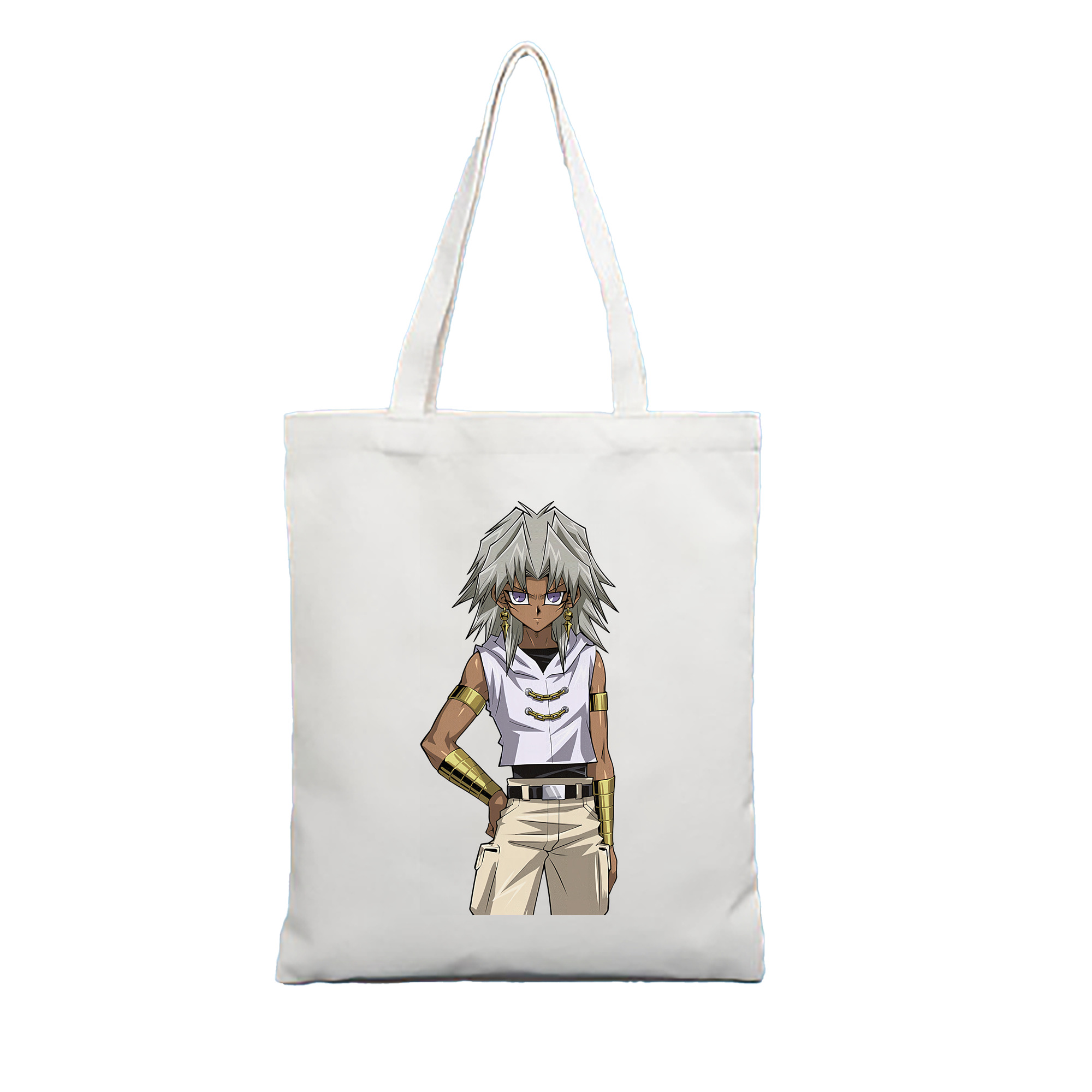 （画像用） 遊☆戯☆王 Yu-Gi-Oh! 縦型キャンバス生地手提げバッグ　トートバッグ
