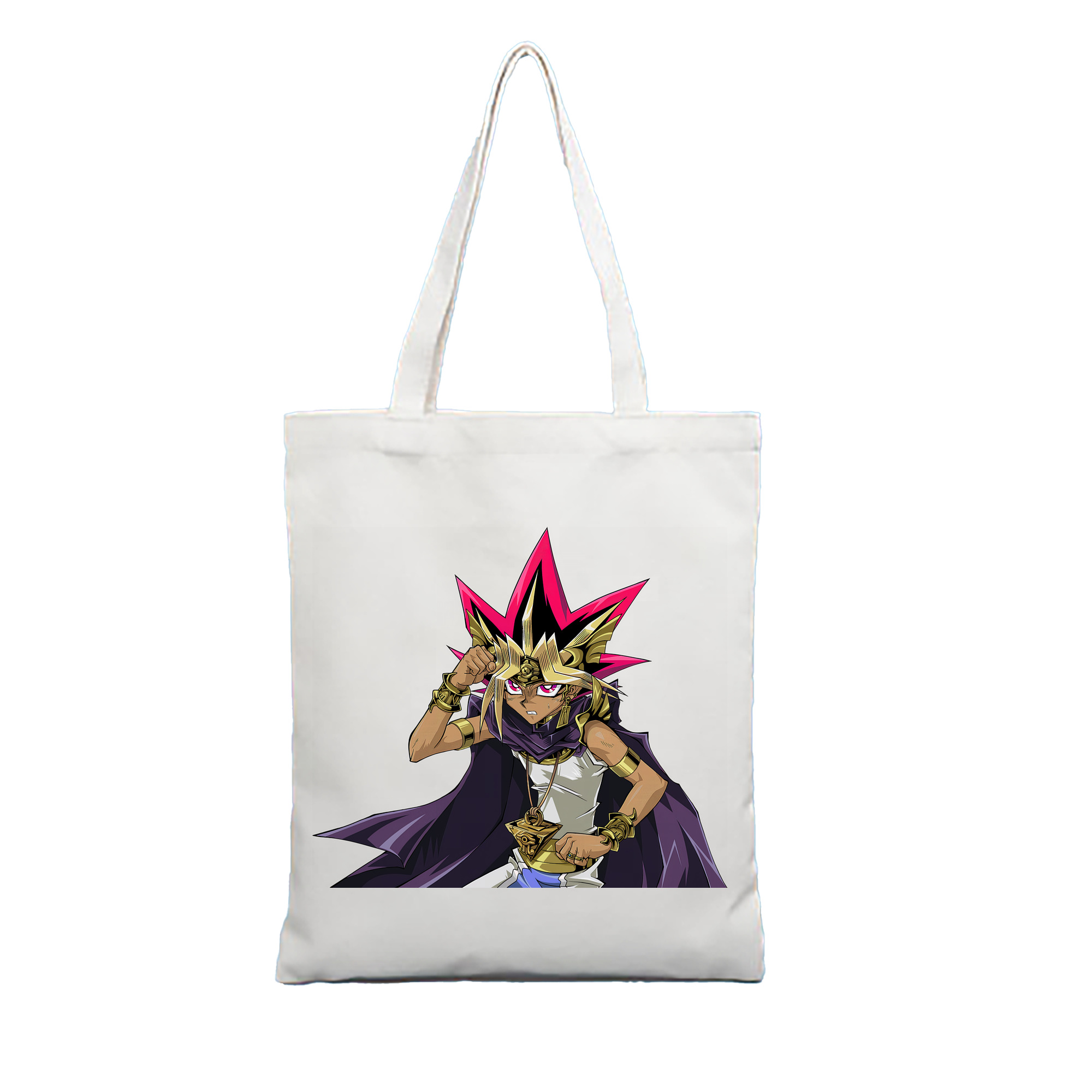 （画像用） 遊☆戯☆王 Yu-Gi-Oh! 縦型キャンバス生地手提げバッグ　トートバッグ