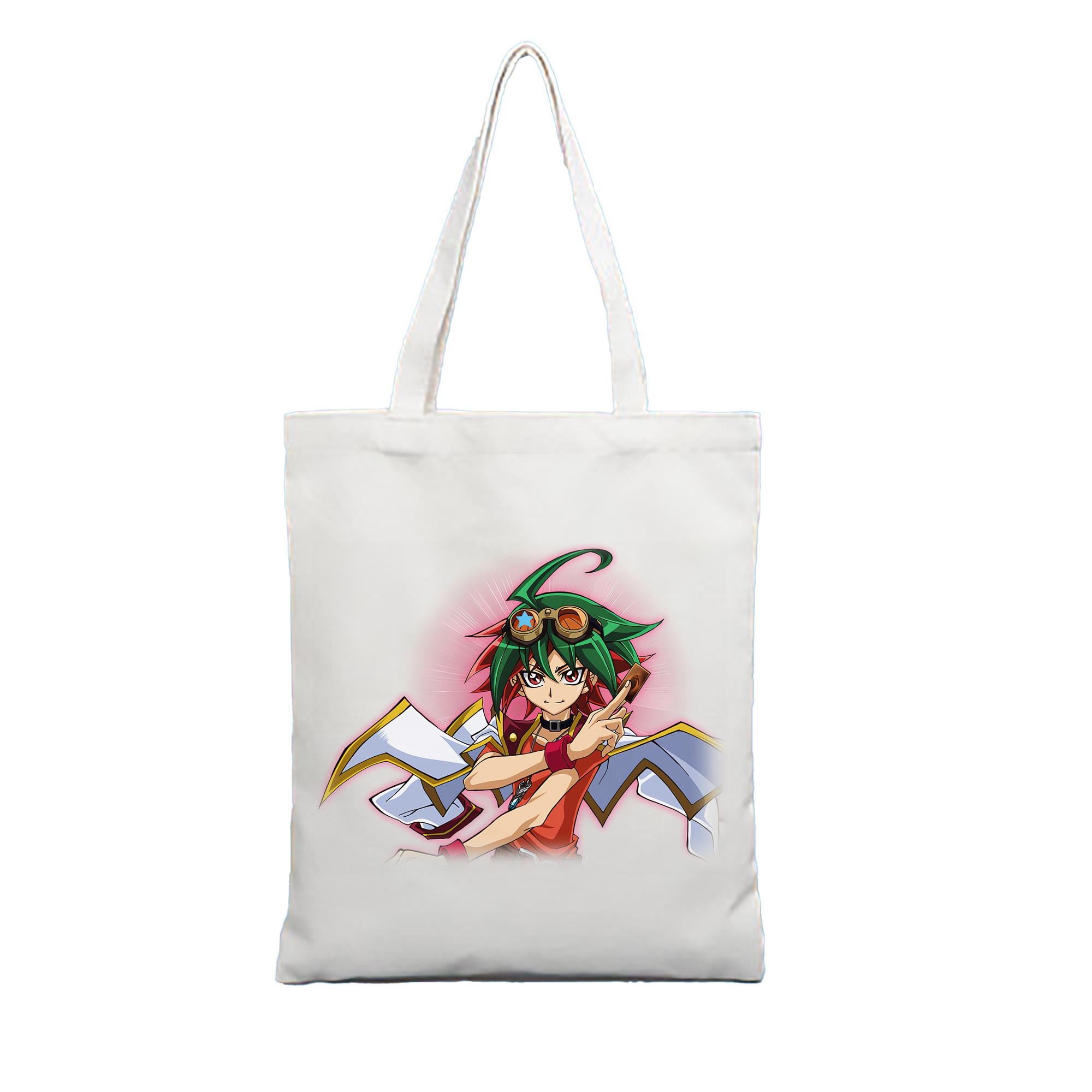 （画像用） 遊☆戯☆王 Yu-Gi-Oh! 縦型キャンバス生地手提げバッグ　トートバッグ