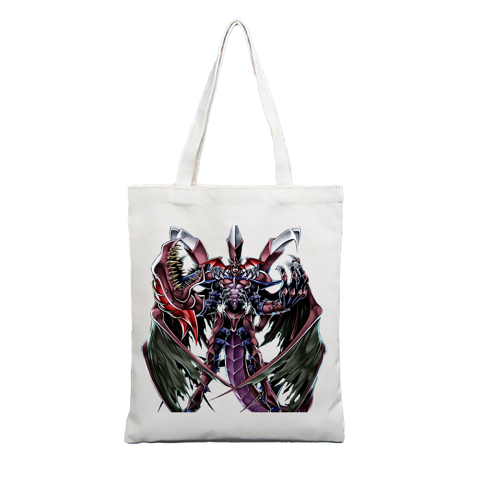 （画像用） 遊☆戯☆王 Yu-Gi-Oh! 縦型キャンバス生地手提げバッグ　トートバッグ