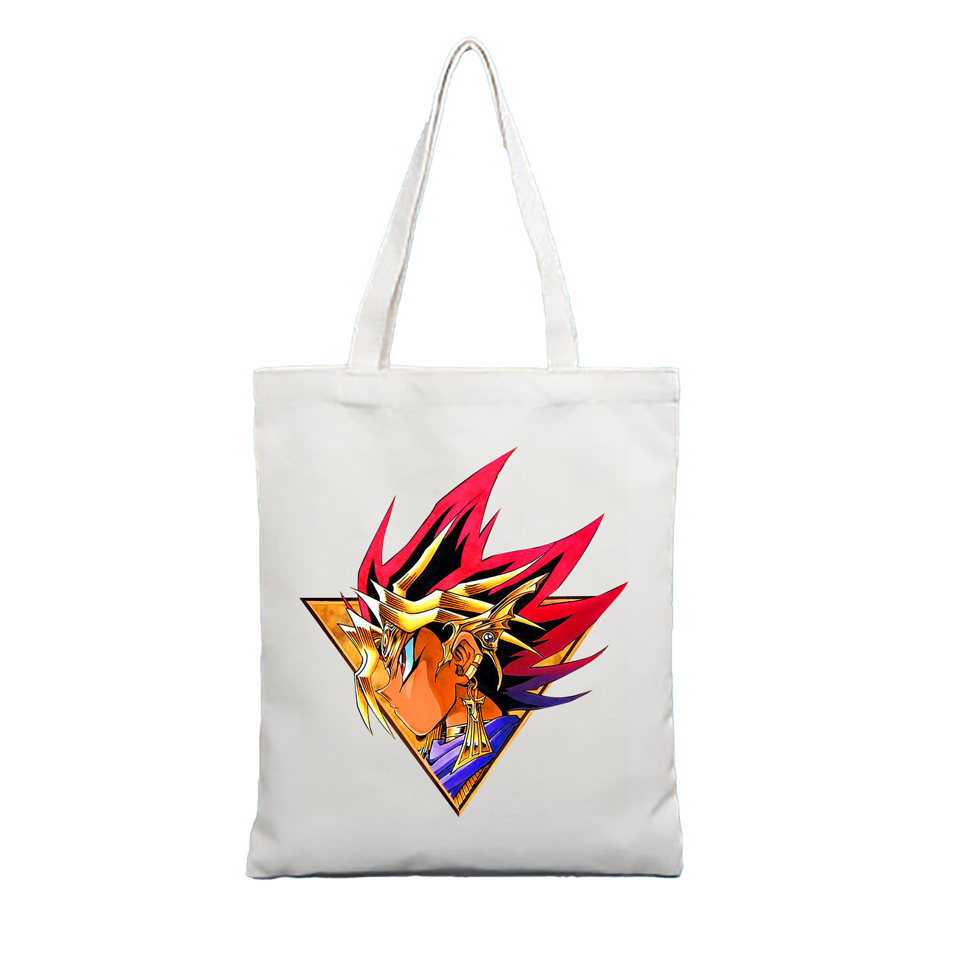 （画像用） 遊☆戯☆王 Yu-Gi-Oh! 縦型キャンバス生地手提げバッグ　トートバッグ