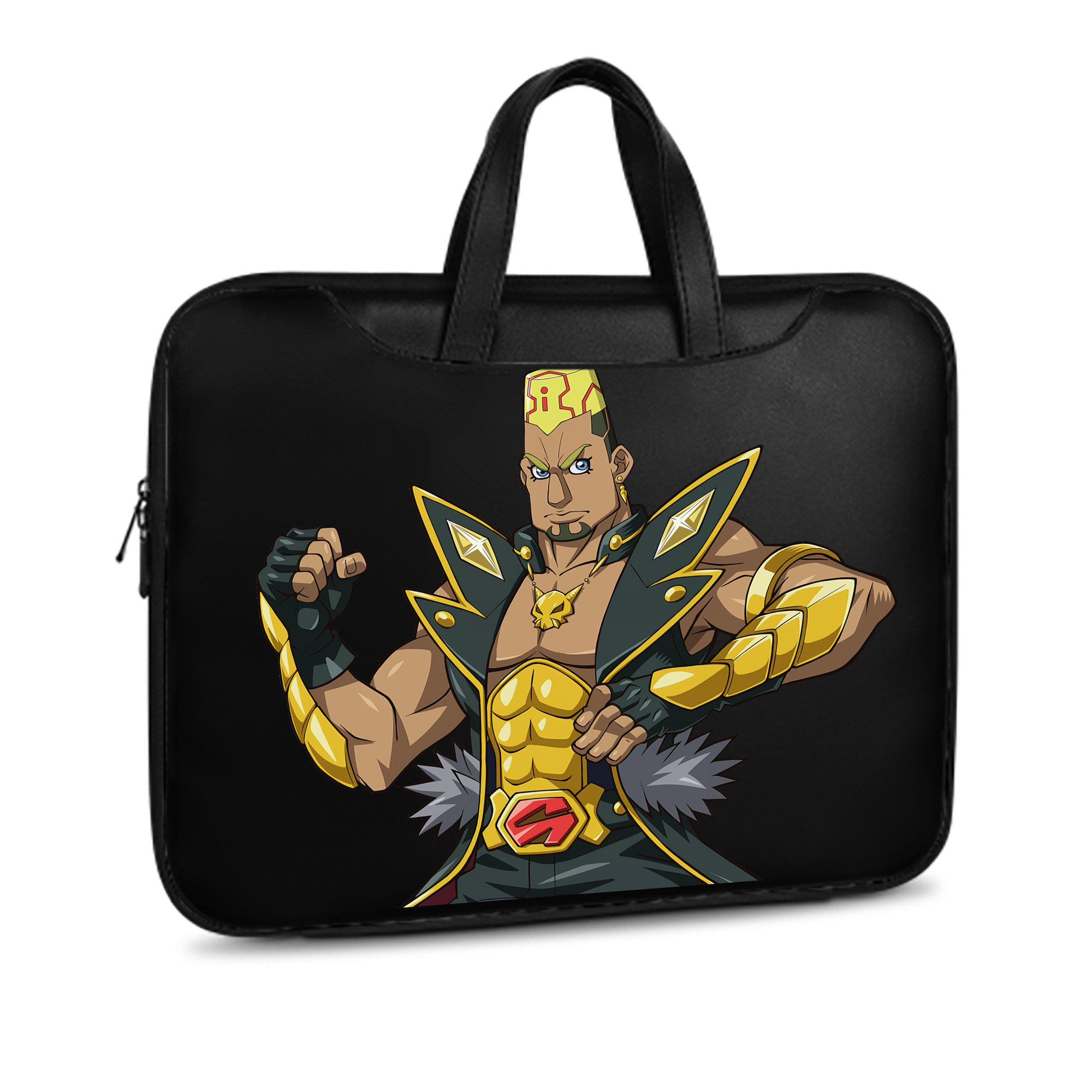 （画像用） 遊☆戯☆王 Yu-Gi-Oh! レザーラップトップバッグ　ノートパソコンケース