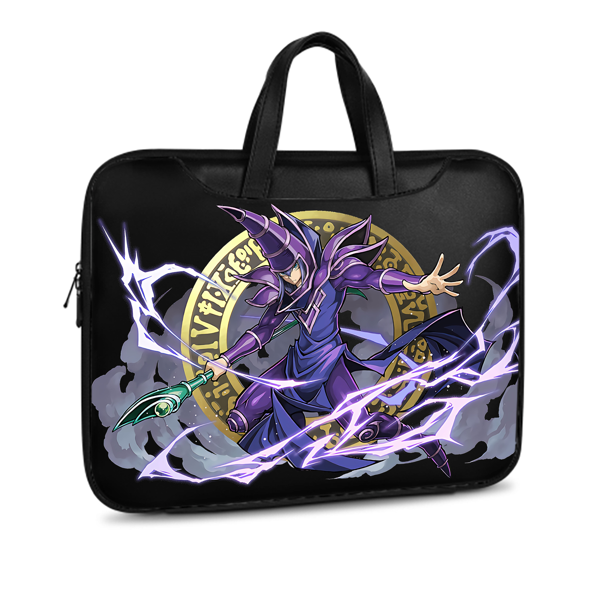 （画像用） 遊☆戯☆王 Yu-Gi-Oh! レザーラップトップバッグ　ノートパソコンケース