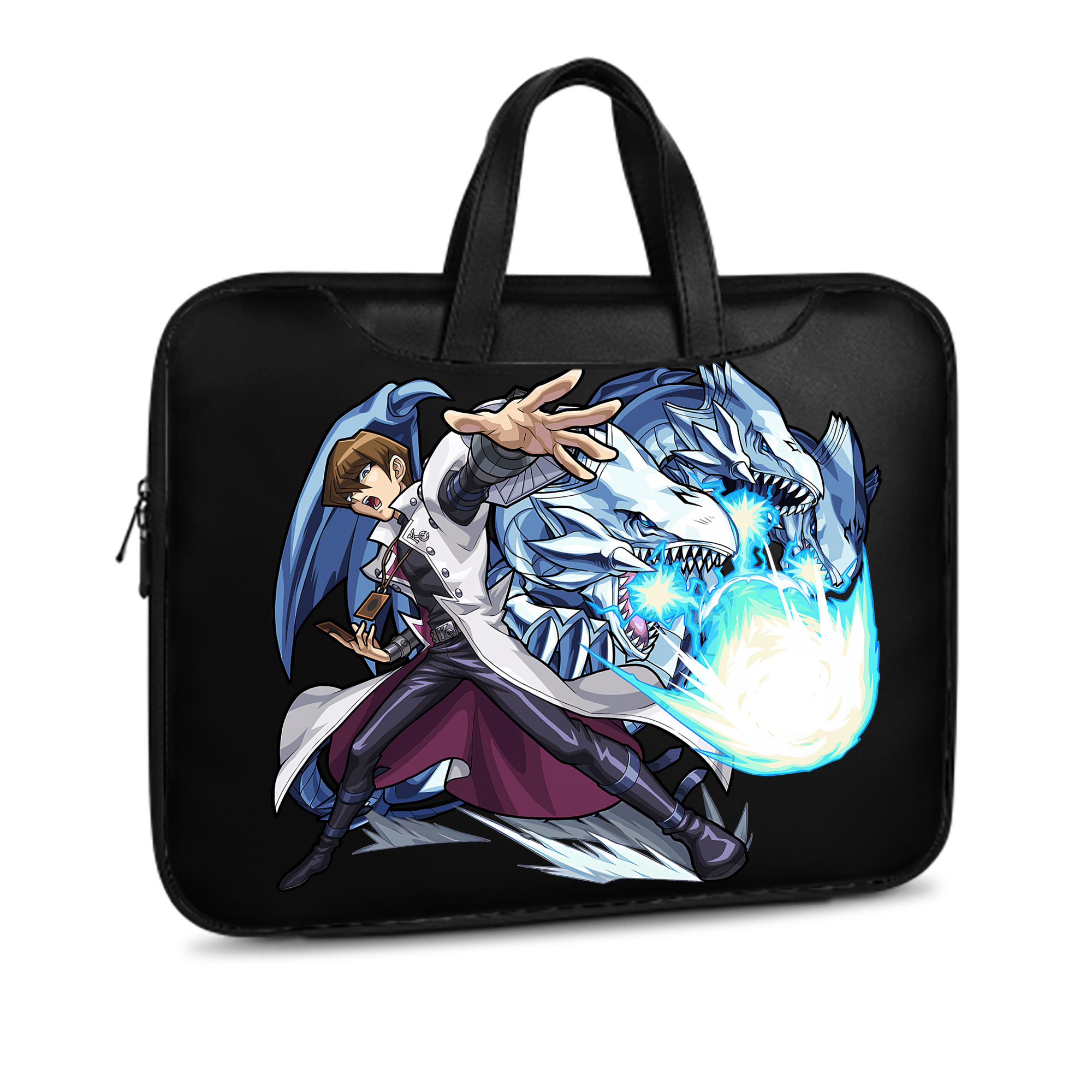（画像用） 遊☆戯☆王 Yu-Gi-Oh! レザーラップトップバッグ　ノートパソコンケース