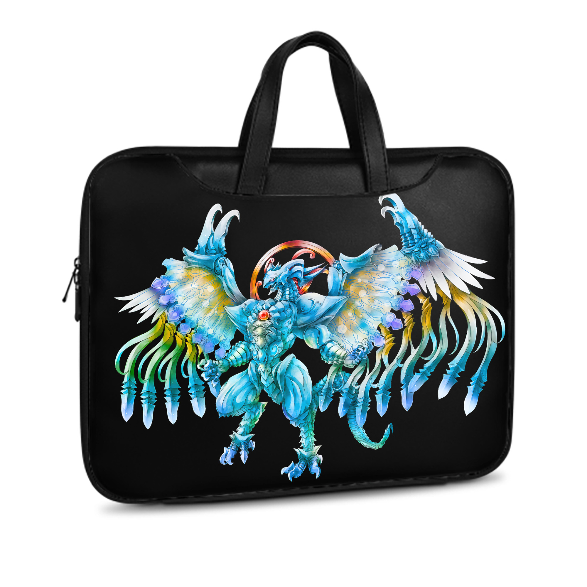 （画像用） 遊☆戯☆王 Yu-Gi-Oh! レザーラップトップバッグ　ノートパソコンケース