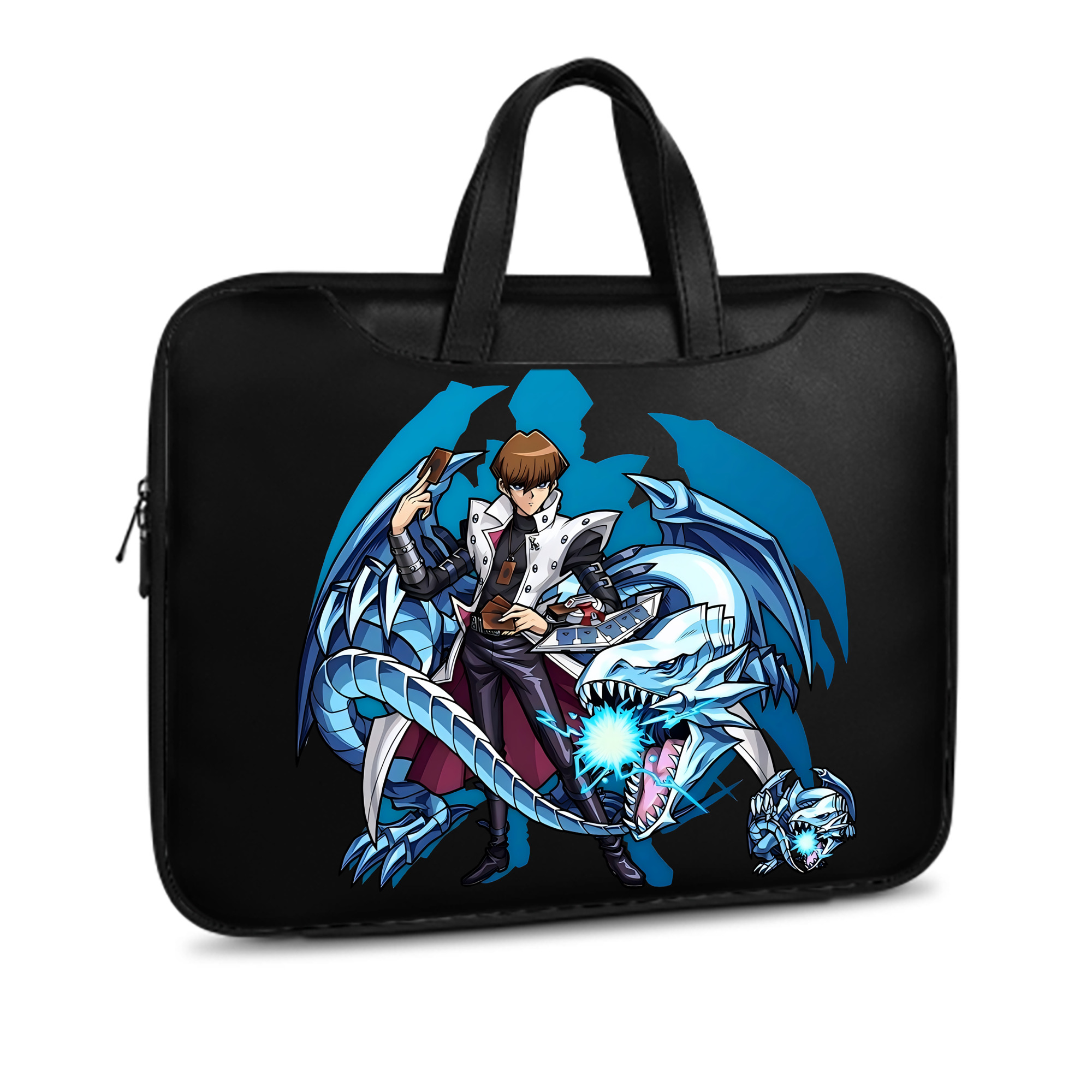 （画像用） 遊☆戯☆王 Yu-Gi-Oh! レザーラップトップバッグ　ノートパソコンケース