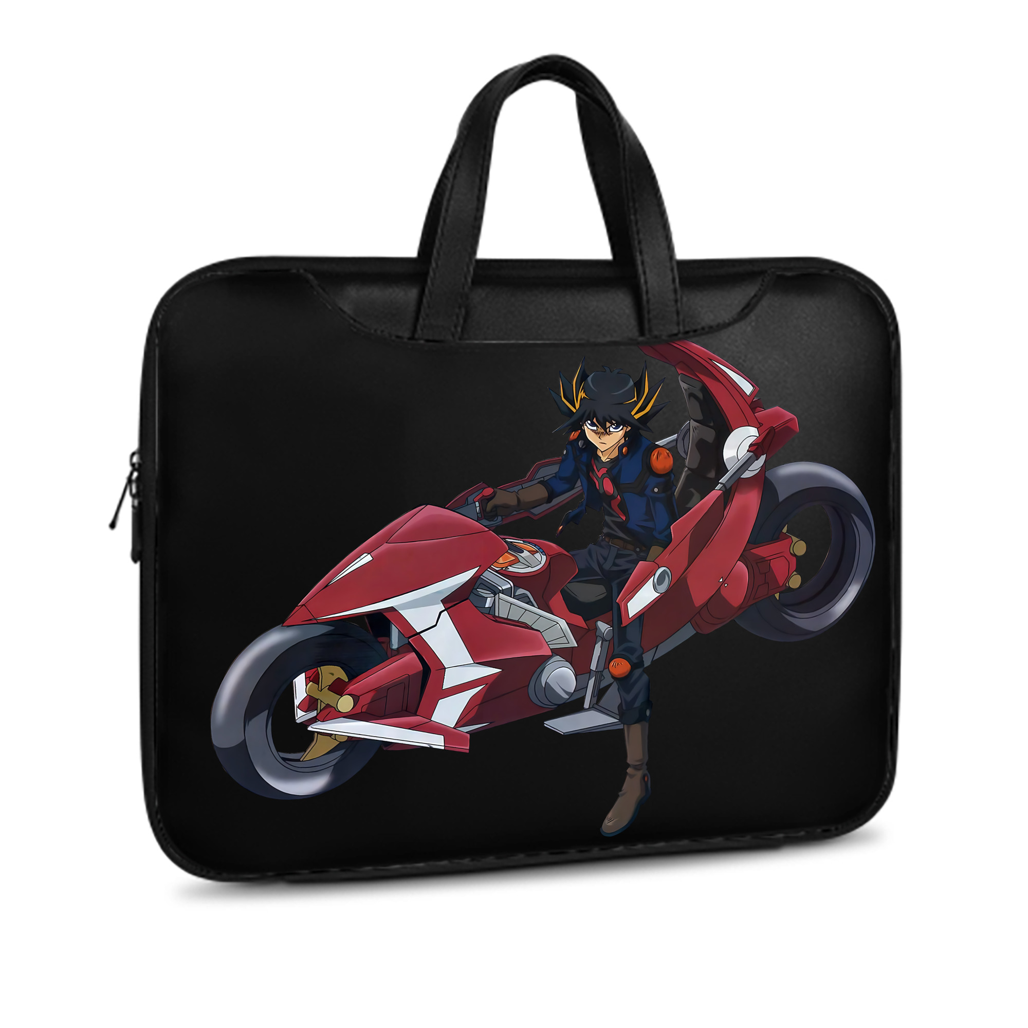 （画像用） 遊☆戯☆王 Yu-Gi-Oh! レザーラップトップバッグ　ノートパソコンケース