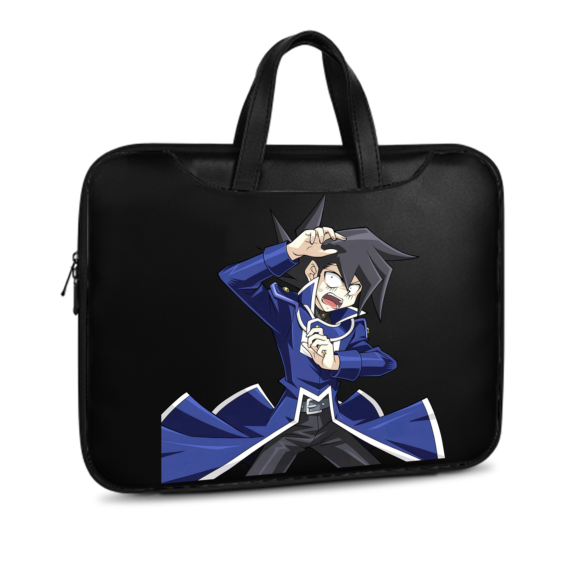（画像用） 遊☆戯☆王 Yu-Gi-Oh! レザーラップトップバッグ　ノートパソコンケース