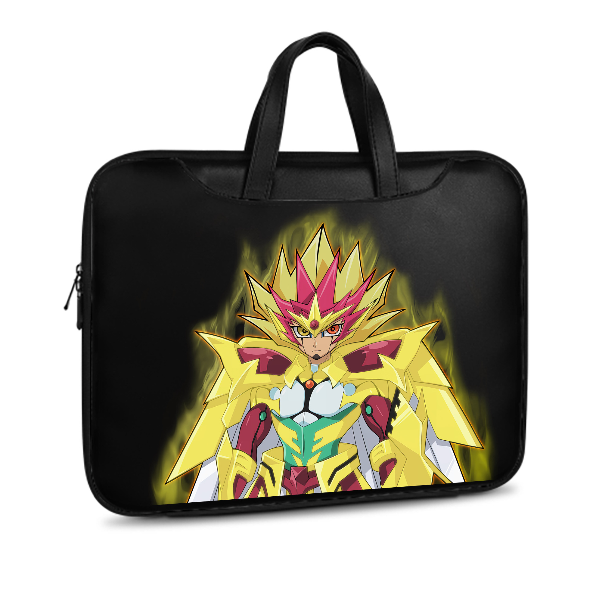 （画像用） 遊☆戯☆王 Yu-Gi-Oh! レザーラップトップバッグ　ノートパソコンケース
