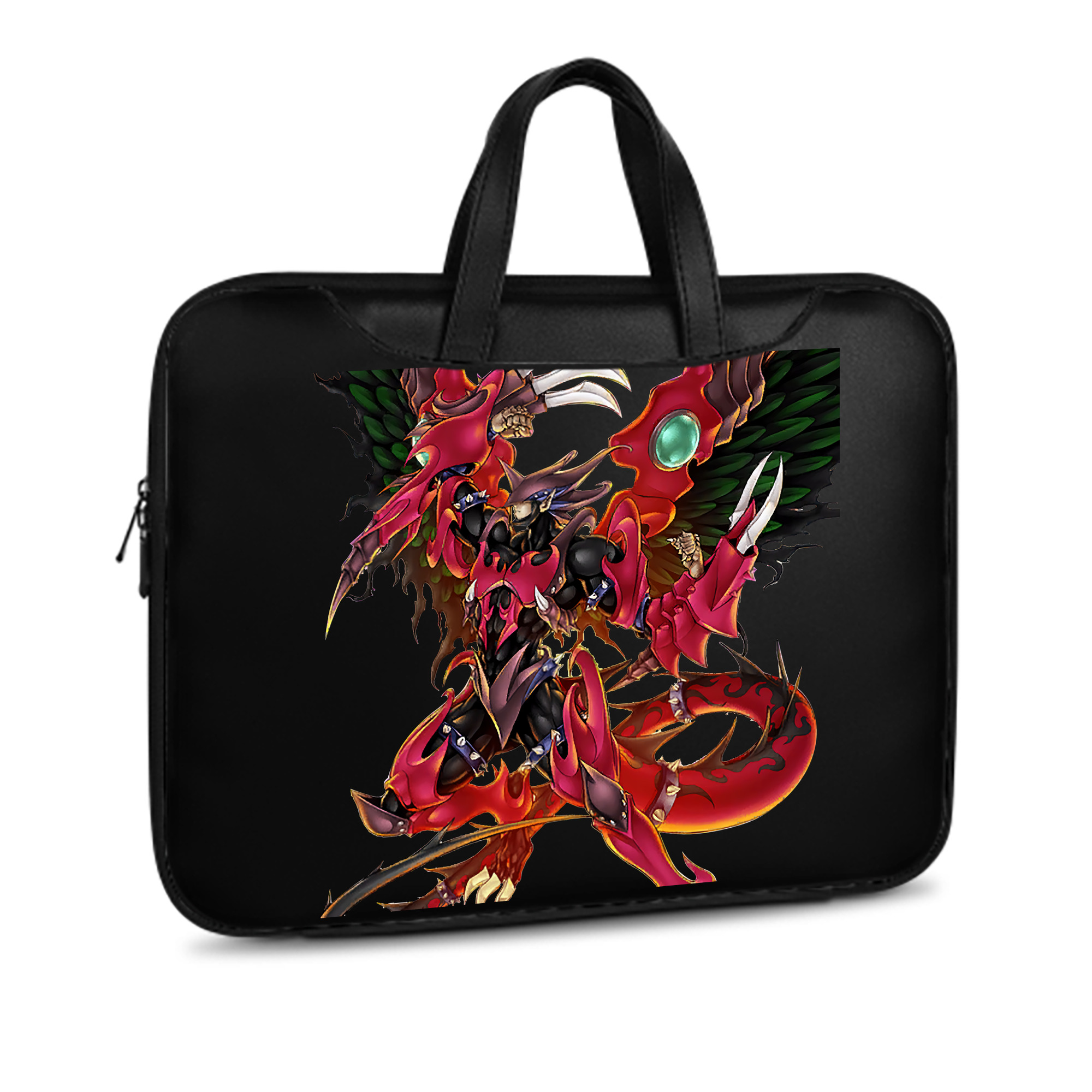 （画像用） 遊☆戯☆王 Yu-Gi-Oh! レザーラップトップバッグ　ノートパソコンケース
