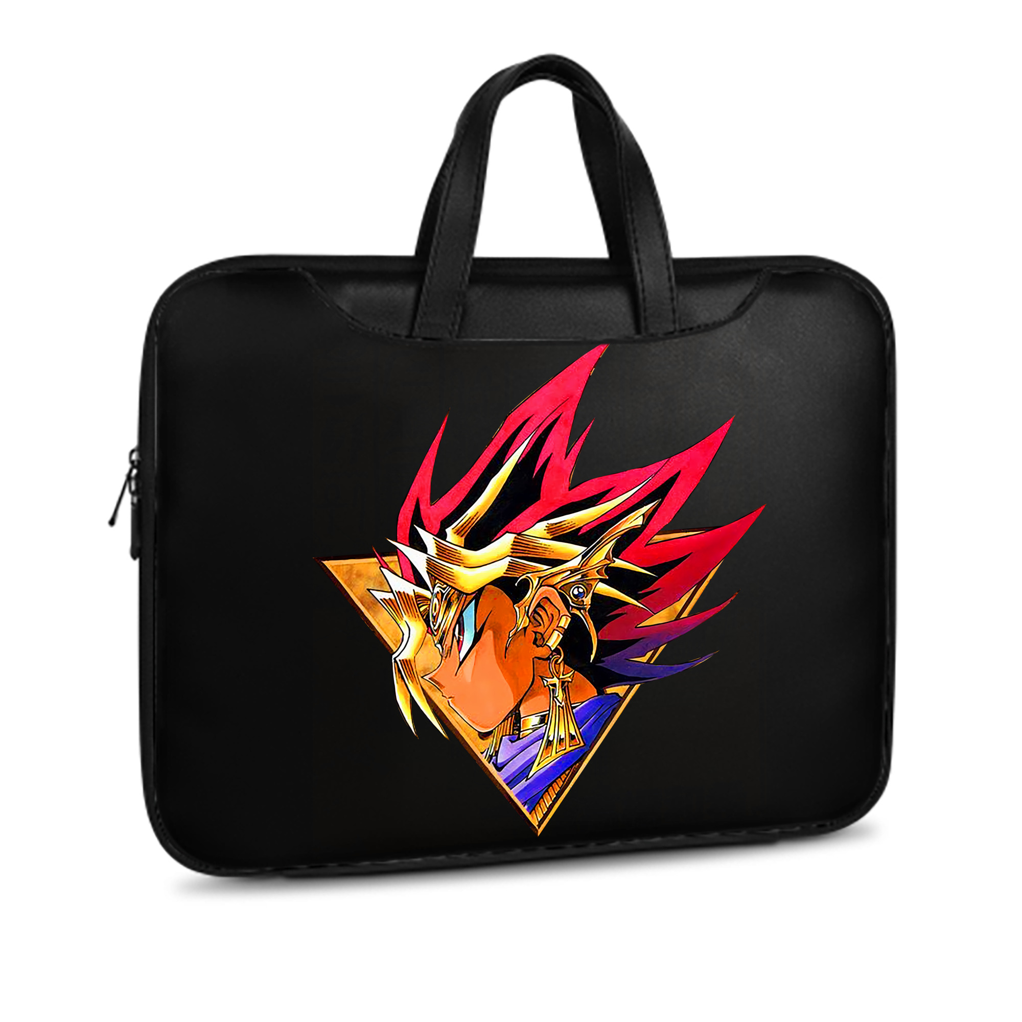（画像用） 遊☆戯☆王 Yu-Gi-Oh! レザーラップトップバッグ　ノートパソコンケース