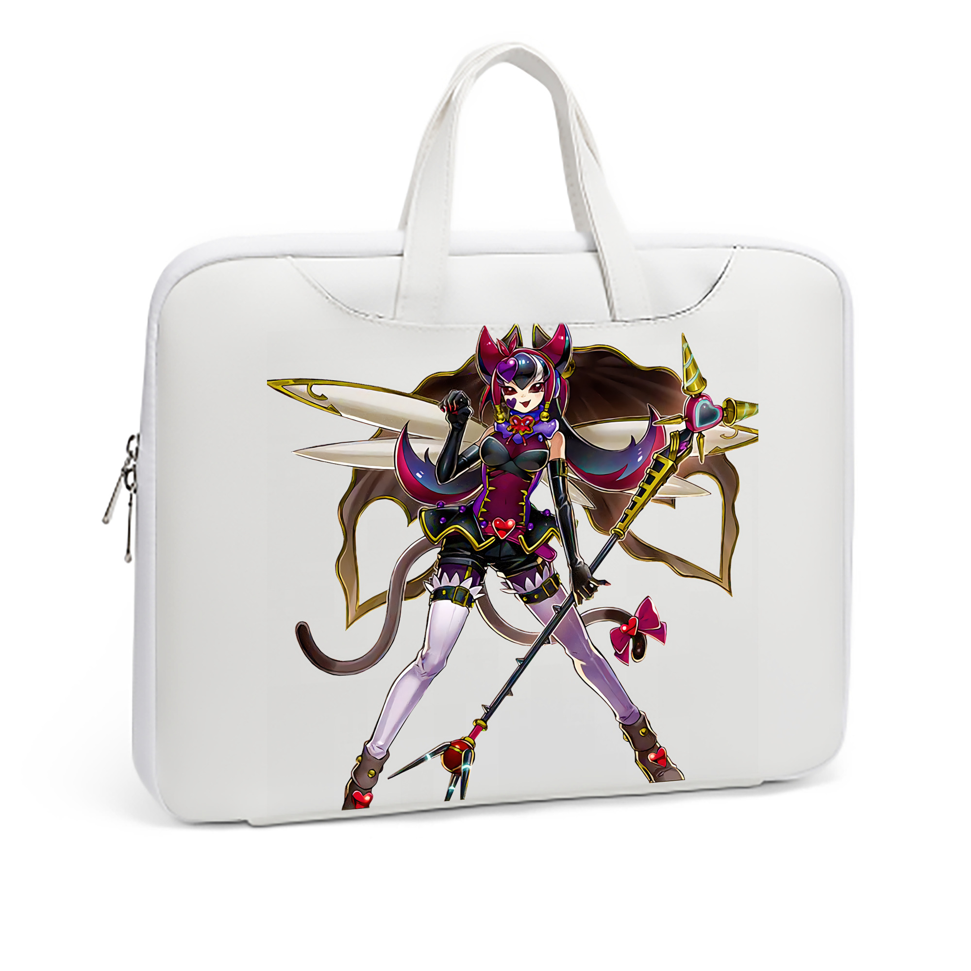 （画像用） 遊☆戯☆王 Yu-Gi-Oh! レザーラップトップバッグ　ノートパソコンケース