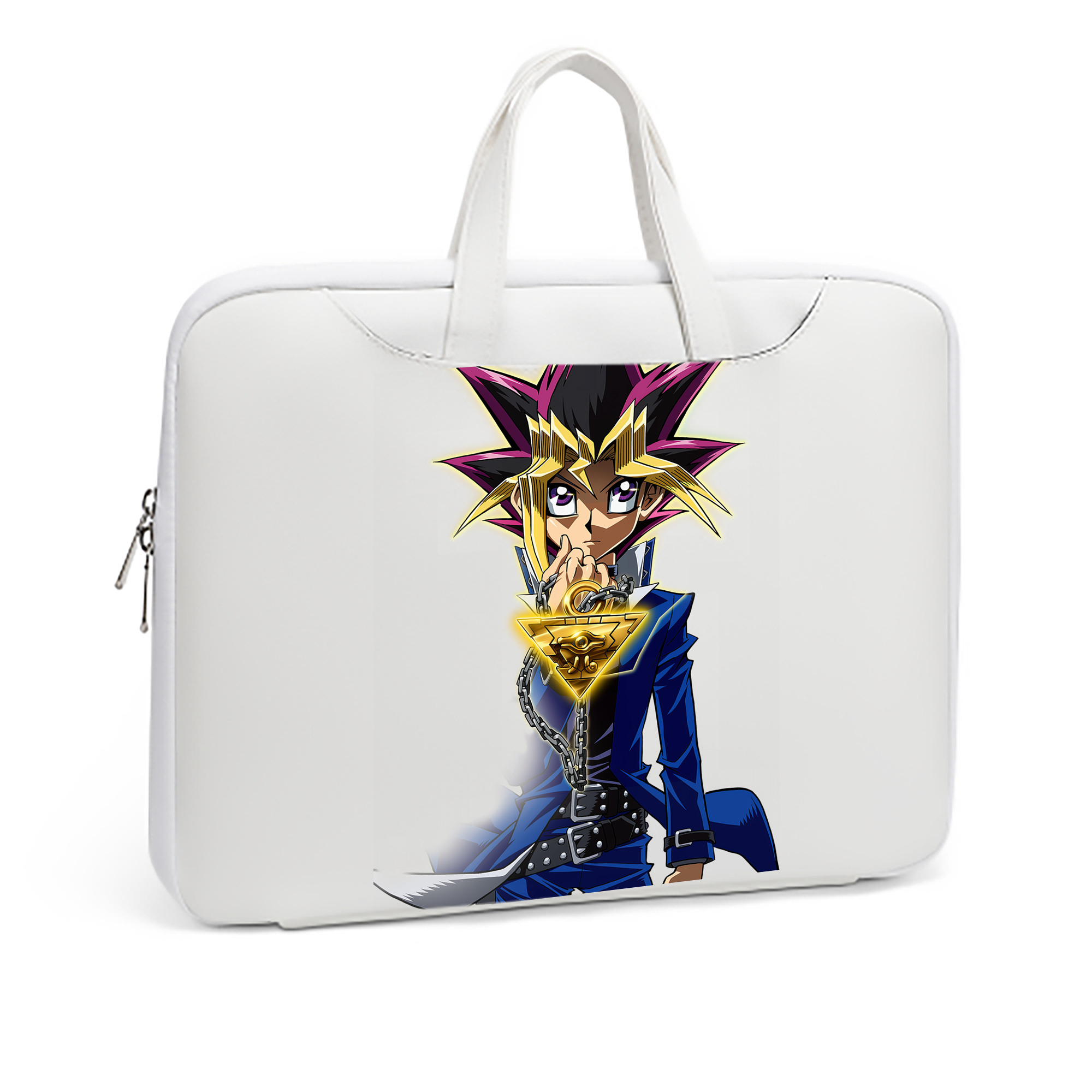 （画像用） 遊☆戯☆王 Yu-Gi-Oh! レザーラップトップバッグ　ノートパソコンケース