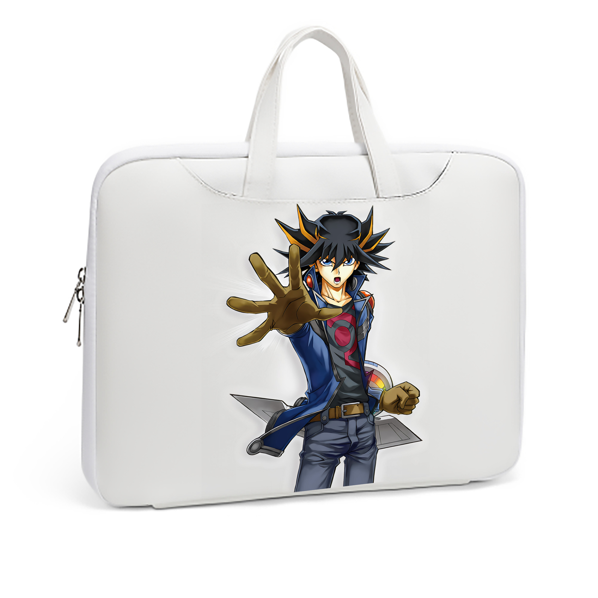（画像用） 遊☆戯☆王 Yu-Gi-Oh! レザーラップトップバッグ　ノートパソコンケース
