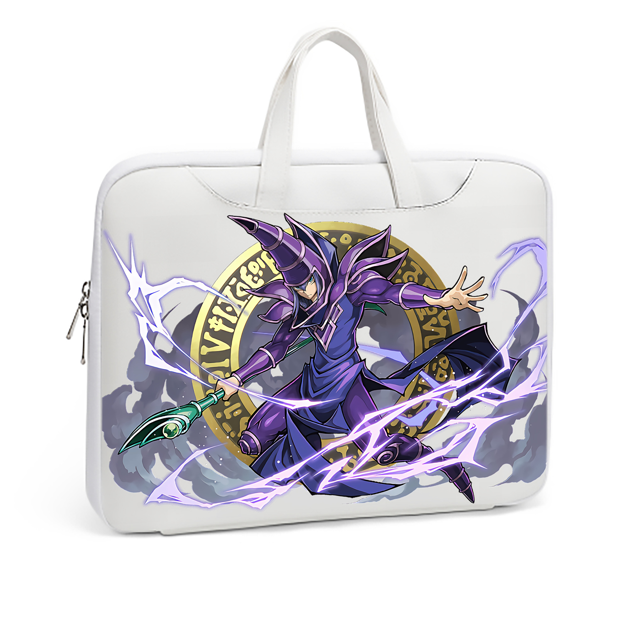 （画像用） 遊☆戯☆王 Yu-Gi-Oh! レザーラップトップバッグ　ノートパソコンケース