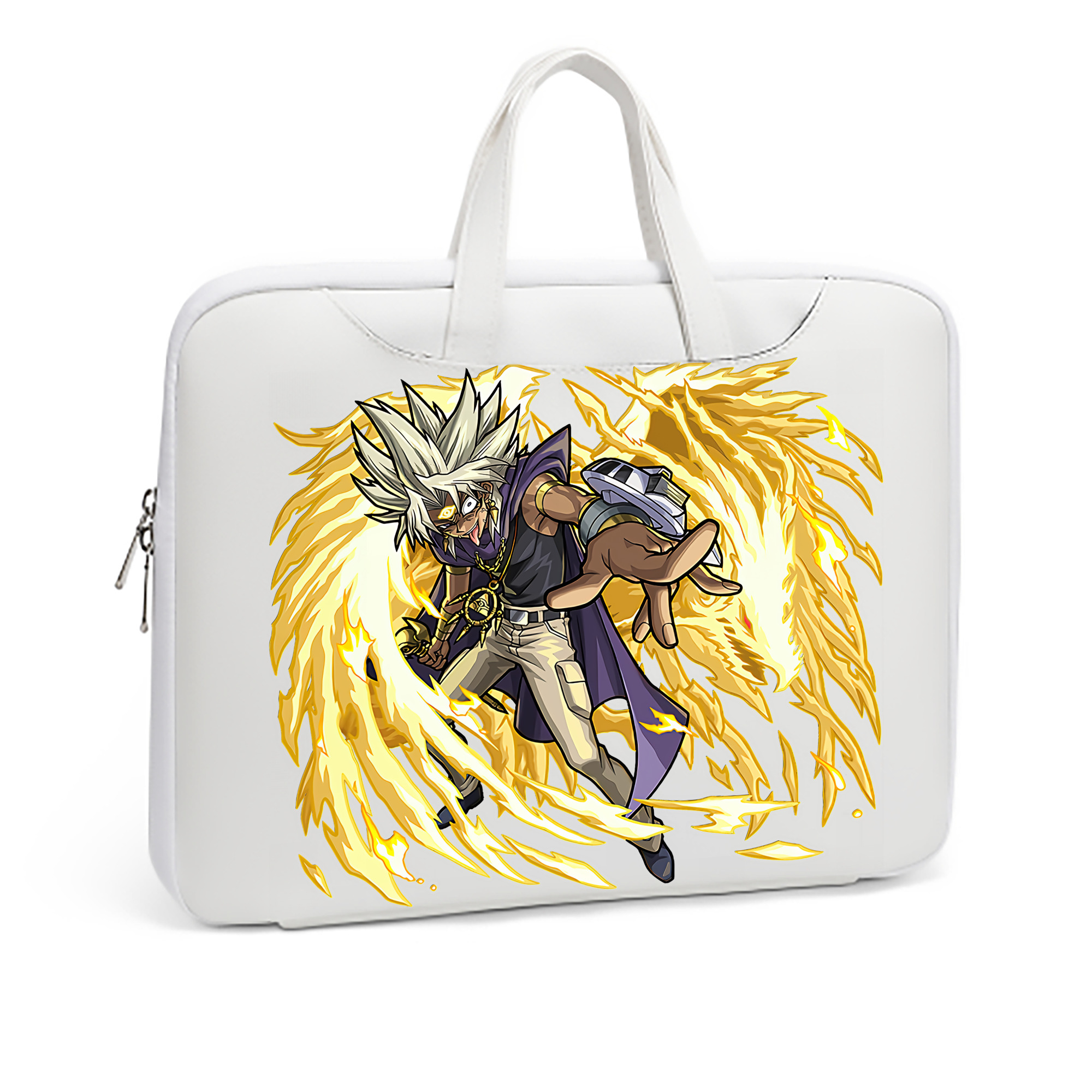 （画像用） 遊☆戯☆王 Yu-Gi-Oh! レザーラップトップバッグ　ノートパソコンケース