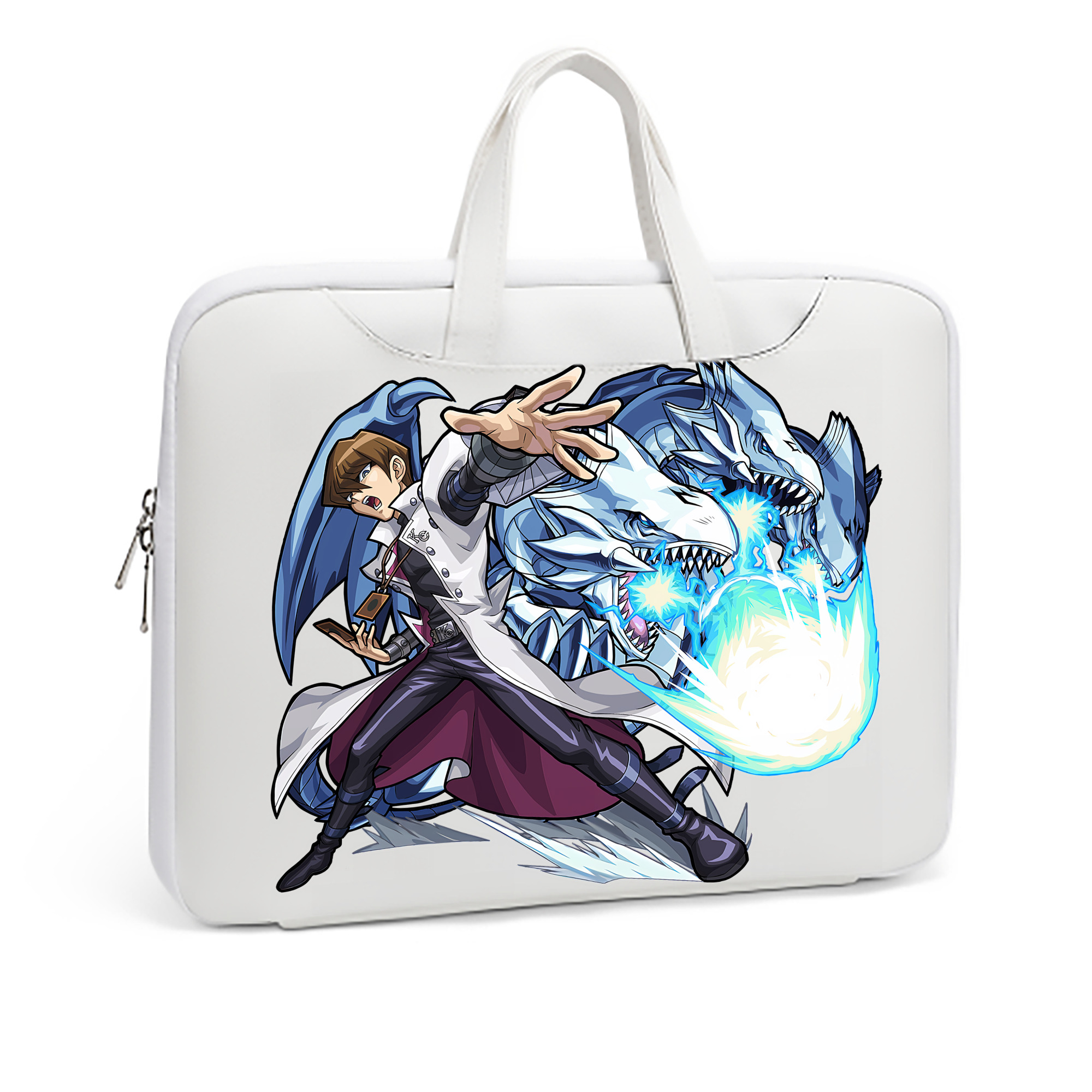 （画像用） 遊☆戯☆王 Yu-Gi-Oh! レザーラップトップバッグ　ノートパソコンケース