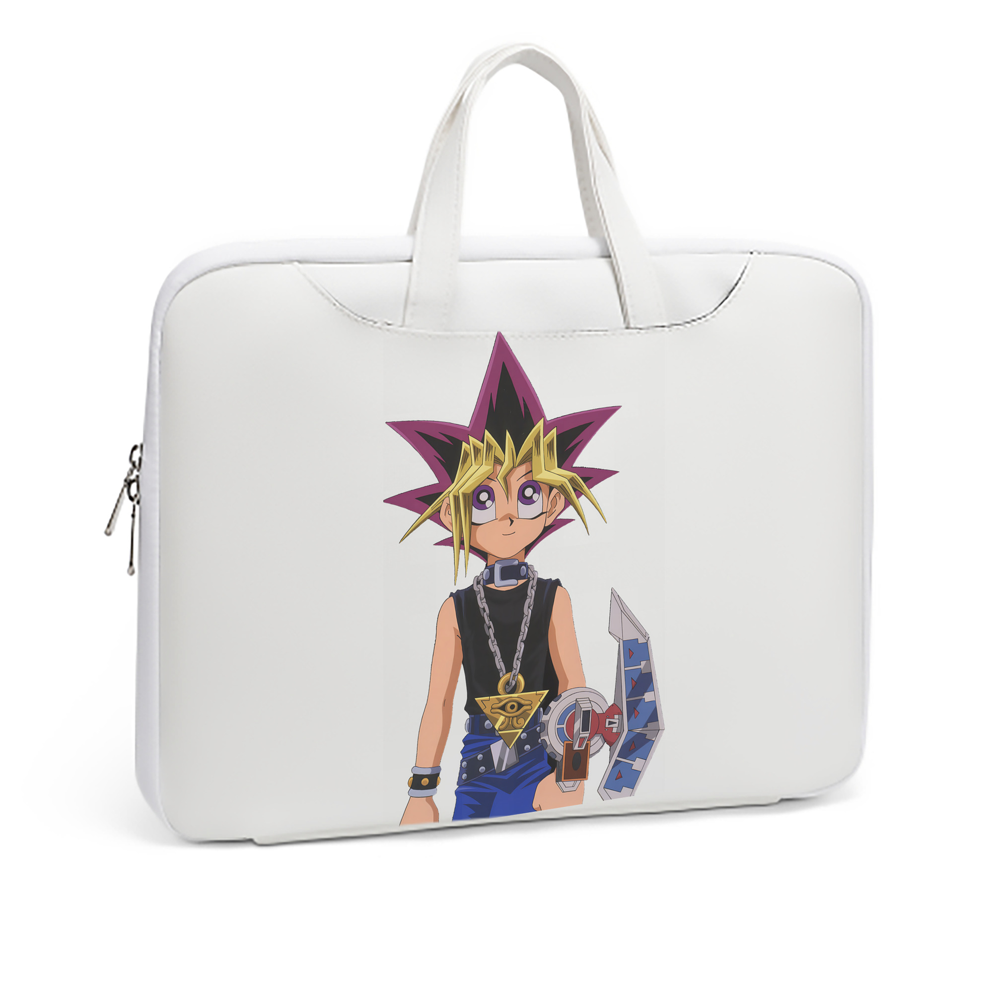 （画像用） 遊☆戯☆王 Yu-Gi-Oh! レザーラップトップバッグ　ノートパソコンケース