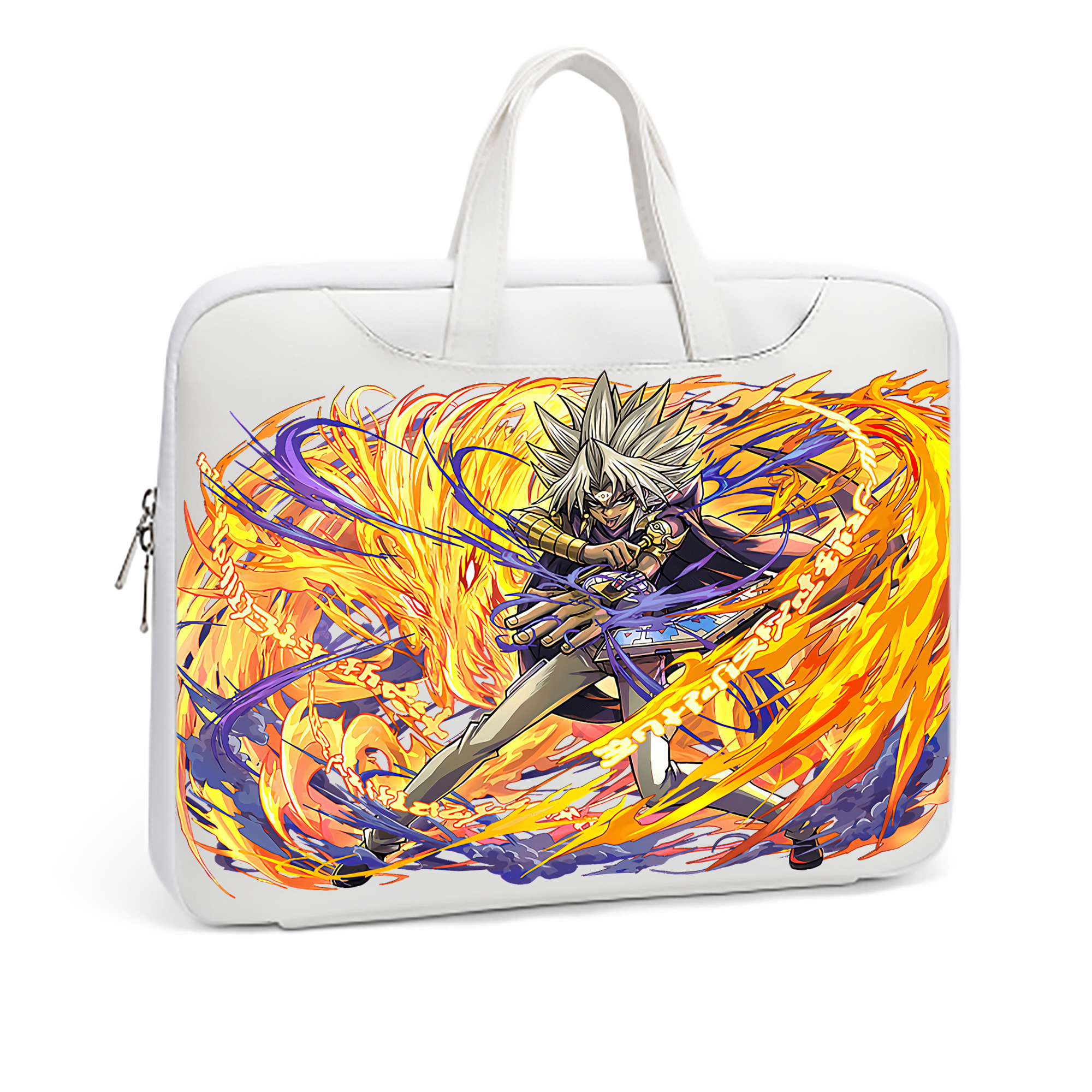 （画像用） 遊☆戯☆王 Yu-Gi-Oh! レザーラップトップバッグ　ノートパソコンケース