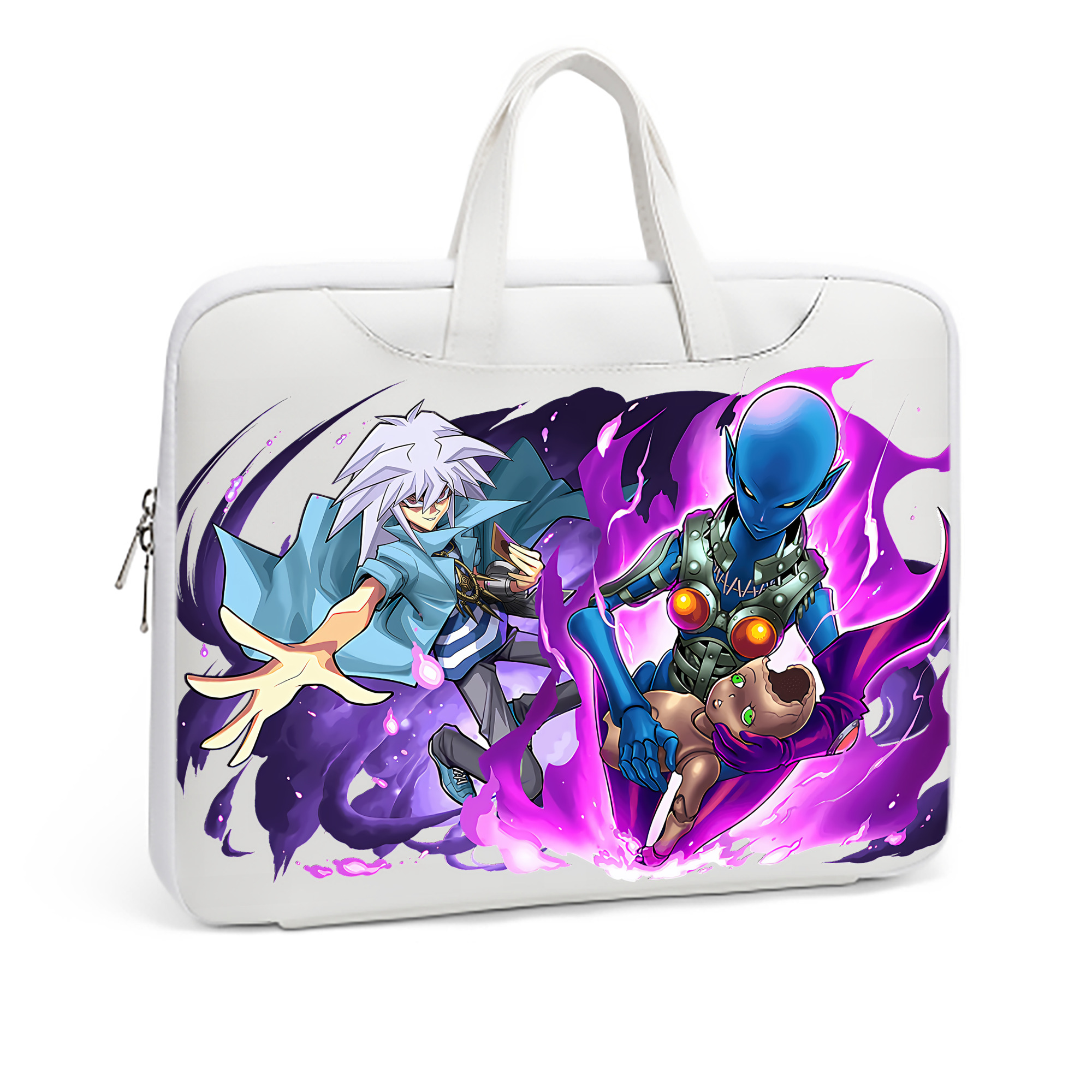 （画像用） 遊☆戯☆王 Yu-Gi-Oh! レザーラップトップバッグ　ノートパソコンケース