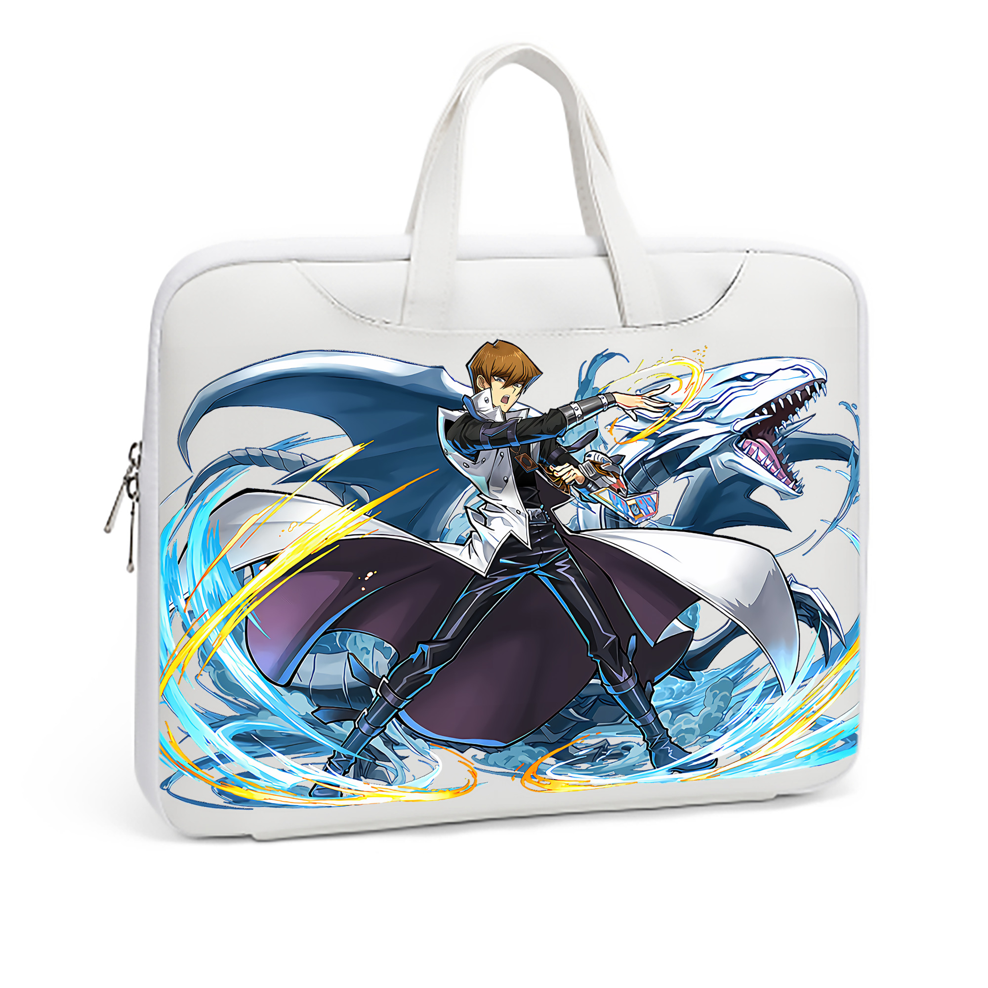 （画像用） 遊☆戯☆王 Yu-Gi-Oh! レザーラップトップバッグ　ノートパソコンケース