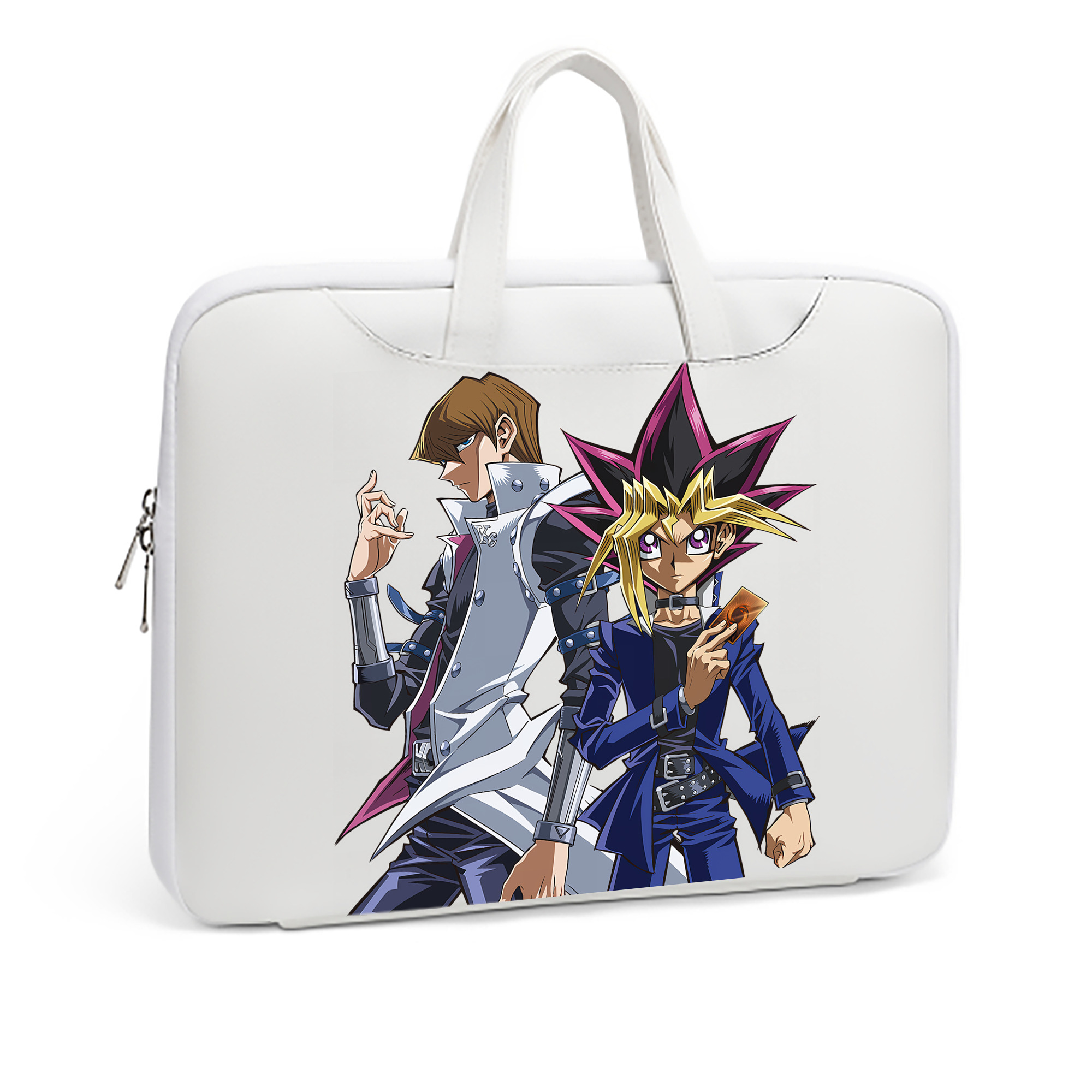 （画像用） 遊☆戯☆王 Yu-Gi-Oh! レザーラップトップバッグ　ノートパソコンケース