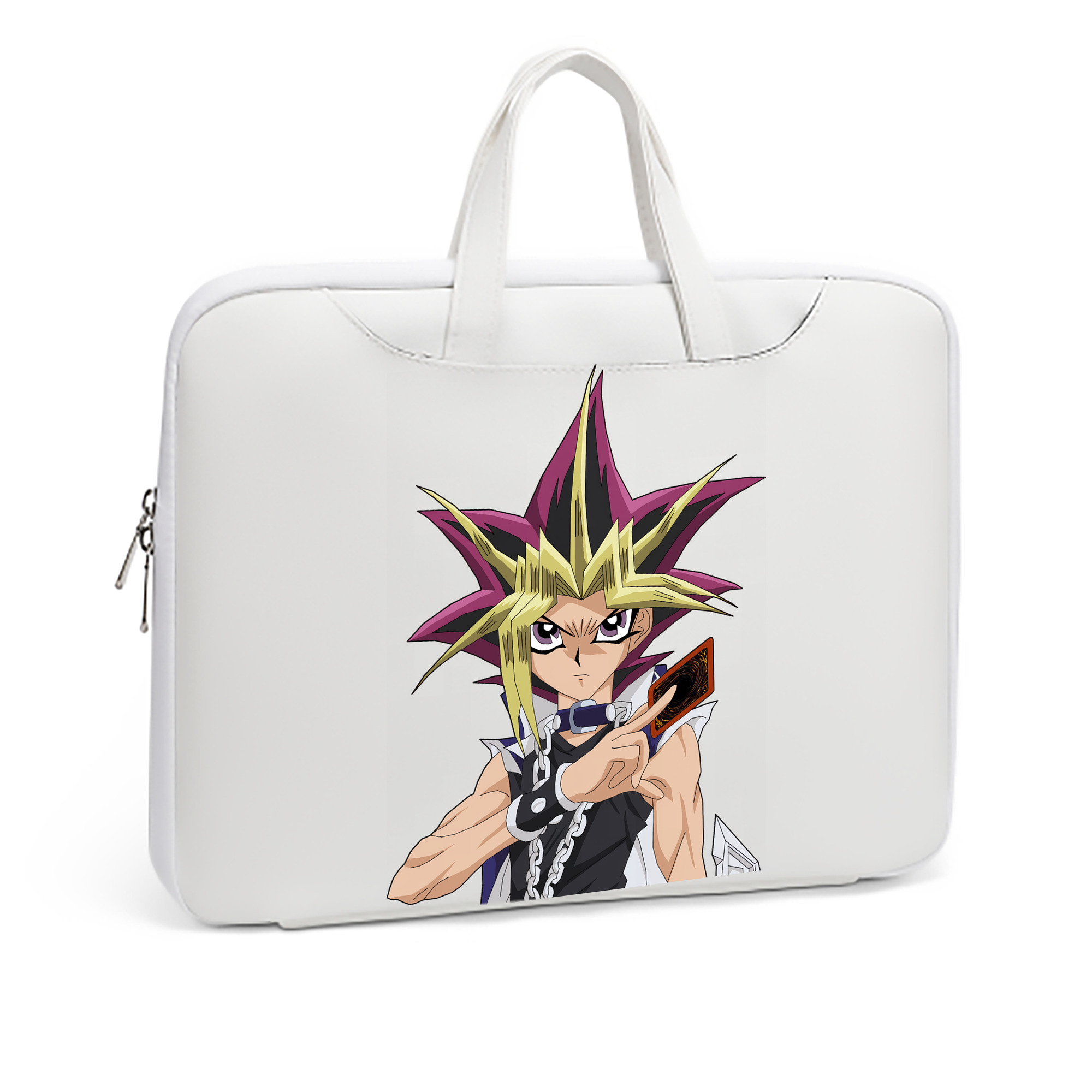 （画像用） 遊☆戯☆王 Yu-Gi-Oh! レザーラップトップバッグ　ノートパソコンケース